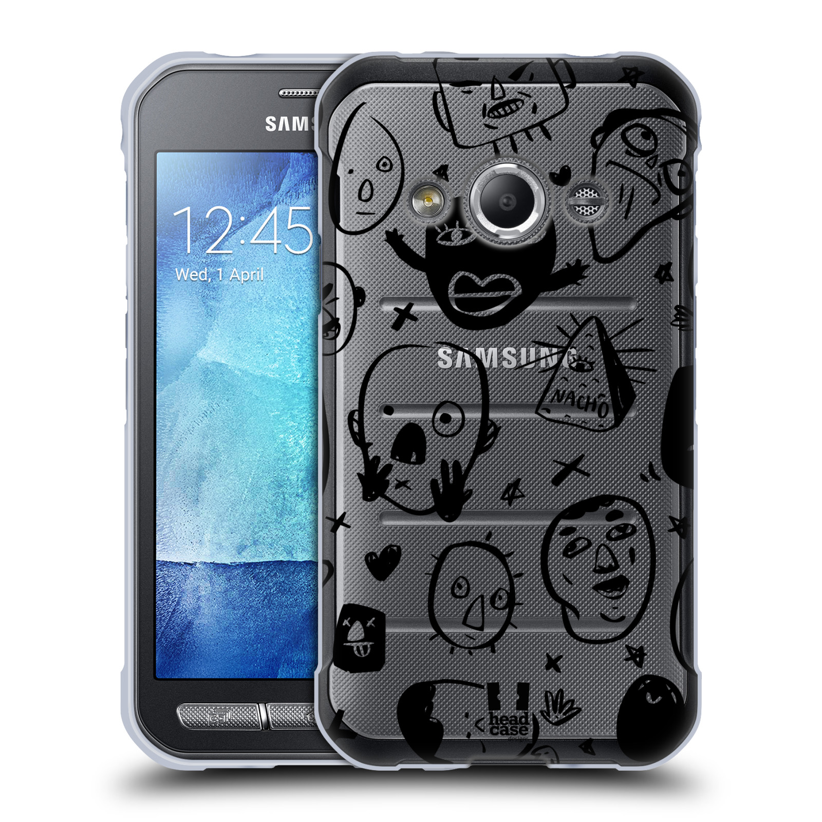 FUNDA HEAD CASE DESIGNS CON CABEZALES EXTRAÑOS DE GEL SUAVE PARA TELÉFONOS SAMSUNG 4 - Imagen 8 de 10