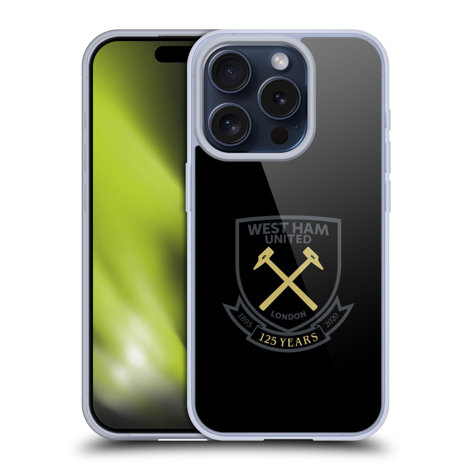 WEST HAM UNITED FC 125 YEAR ANNIVERSARY SOFT GEL CASE FOR APPLE iPHONE PHONES - 第 8/15 張圖片
