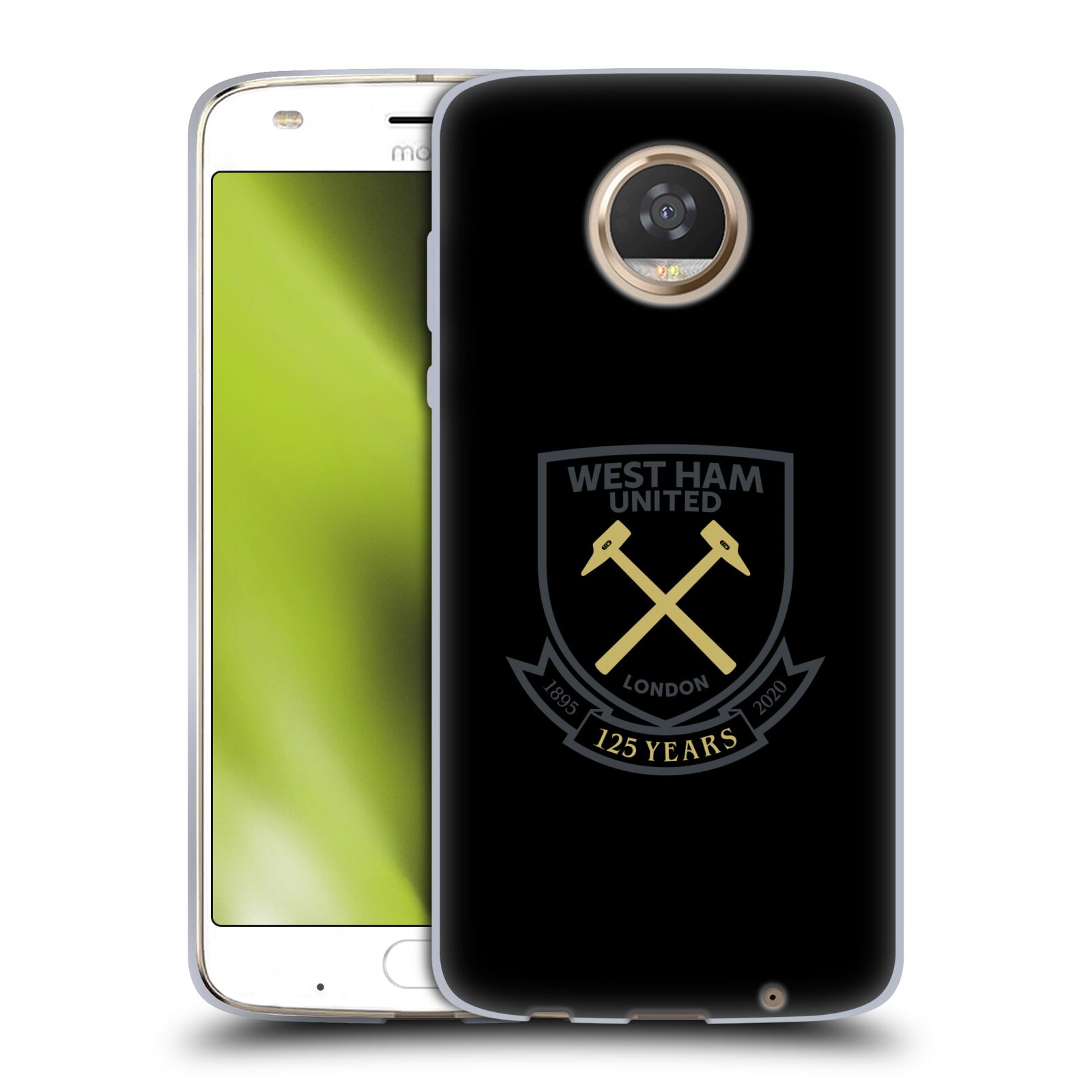 OFFICIAL WEST HAM UNITED FC 125 YEAR ANNIVERSARY GEL CASE FOR MOTOROLA PHONES - Picture 9 of 18