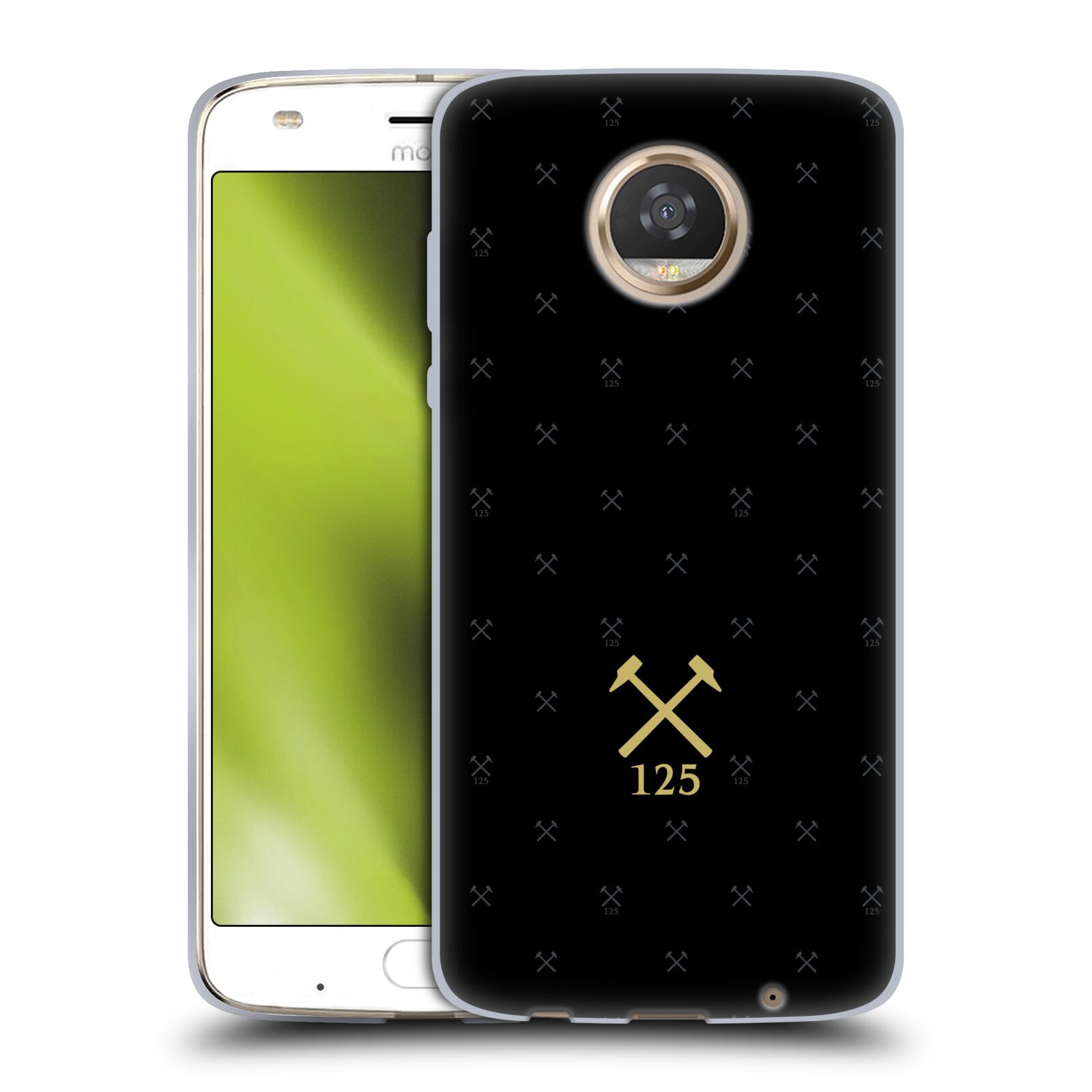 OFFICIAL WEST HAM UNITED FC 125 YEAR ANNIVERSARY GEL CASE FOR MOTOROLA PHONES - Picture 10 of 18