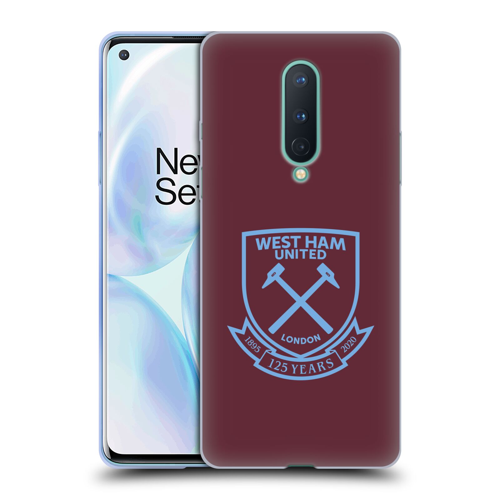 WEST HAM UNITED FC 125 YEAR ANNIVERSARY SOFT GEL CASE FOR GOOGLE ONEPLUS PHONES - Picture 12 of 18