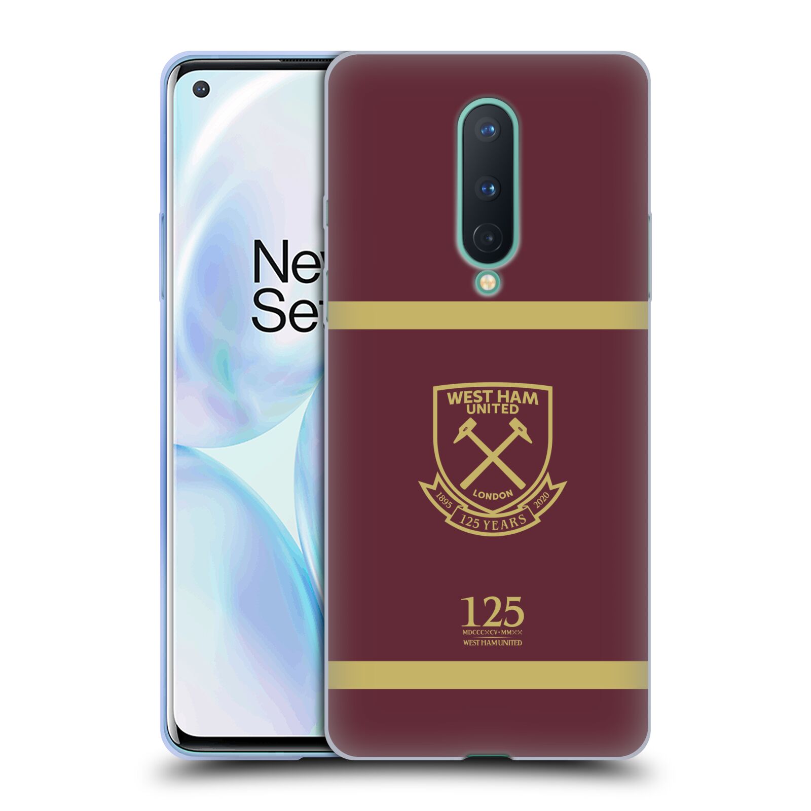 WEST HAM UNITED FC 125 YEAR ANNIVERSARY SOFT GEL CASE FOR GOOGLE ONEPLUS PHONES - Picture 14 of 18