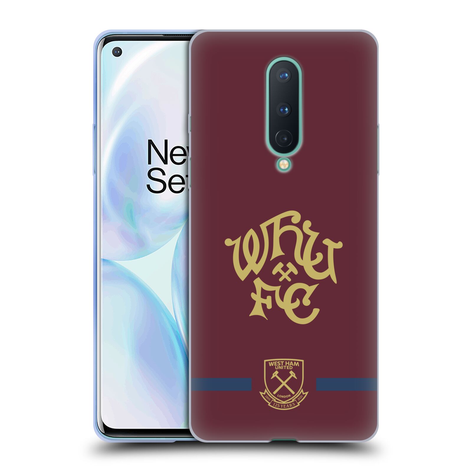 WEST HAM UNITED FC 125 YEAR ANNIVERSARY SOFT GEL CASE FOR GOOGLE ONEPLUS PHONES - Picture 18 of 18