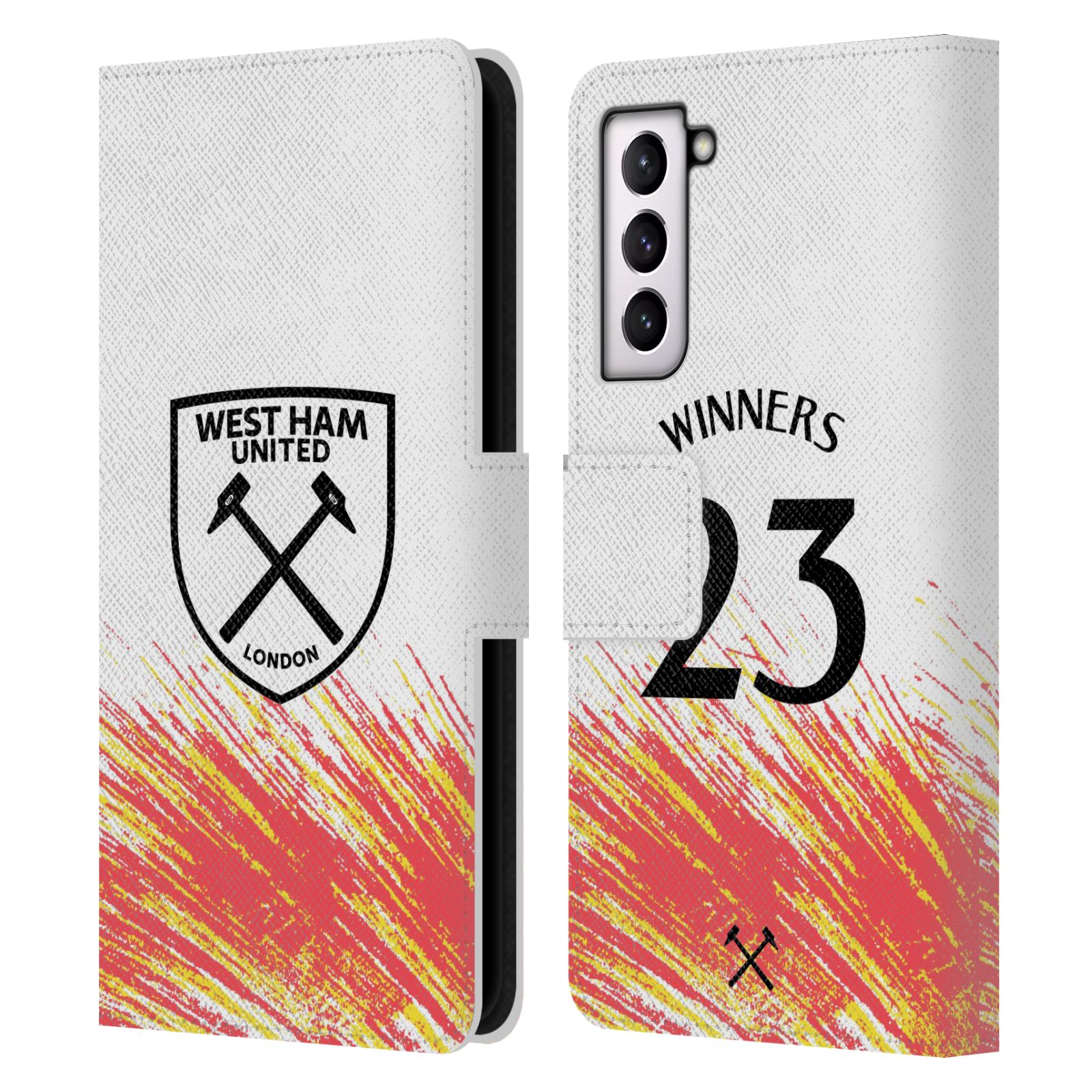 OFFICIAL WEST HAM UNITED FC 2023 WINNERS LEATHER BOOK CASE FOR SAMSUNG PHONES 4 - 第 9/9 張圖片