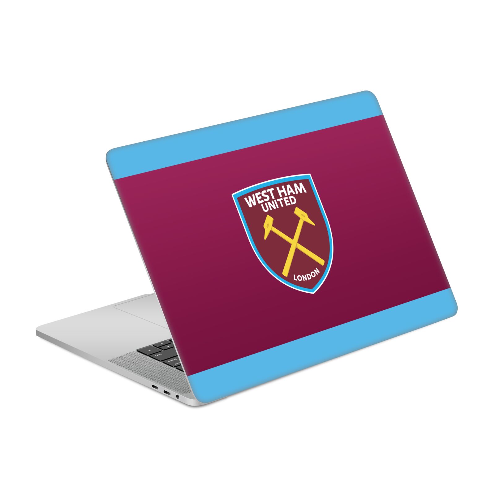 OFFIZIELLE WEST HAM UNITED FC KUNST VINYL SKIN FOR APPLE MACBOOK AIR PRO 13 - 16 - Bild 7 von 11