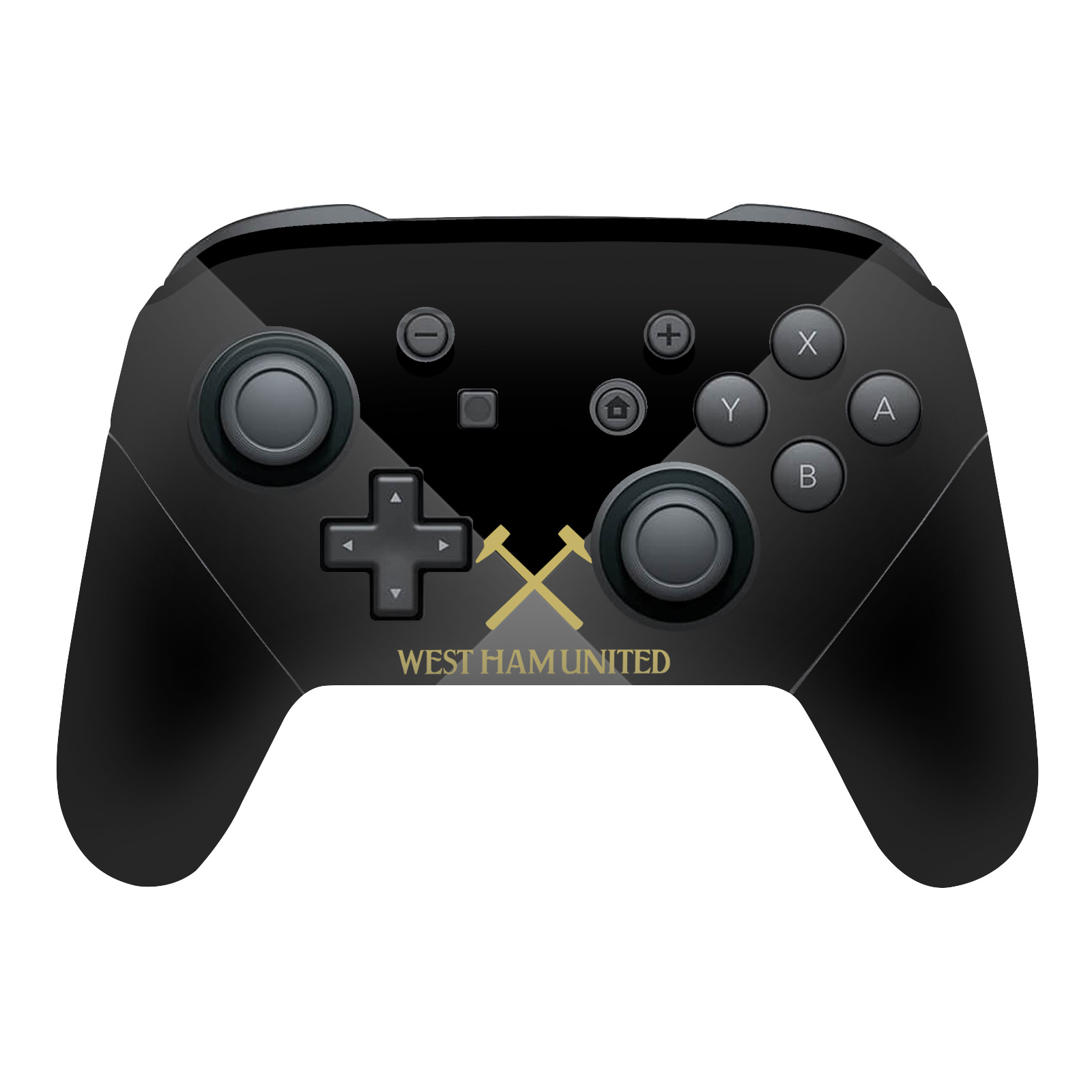 OFFICIAL WEST HAM UNITED FC ART VINYL SKIN FOR NINTENDO SWITCH PRO CONTROLLER - Afbeelding 7 van 10
