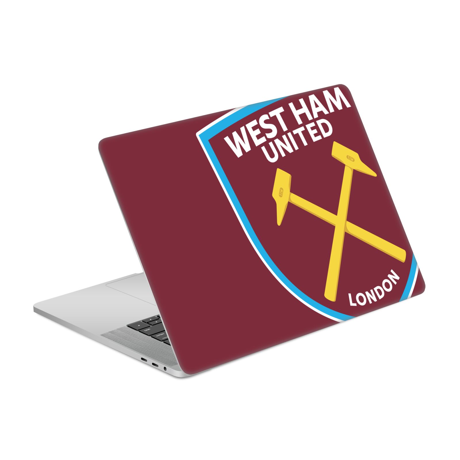 OFFIZIELLE WEST HAM UNITED FC KUNST VINYL SKIN FOR APPLE MACBOOK AIR PRO 13 - 16 - Bild 11 von 11