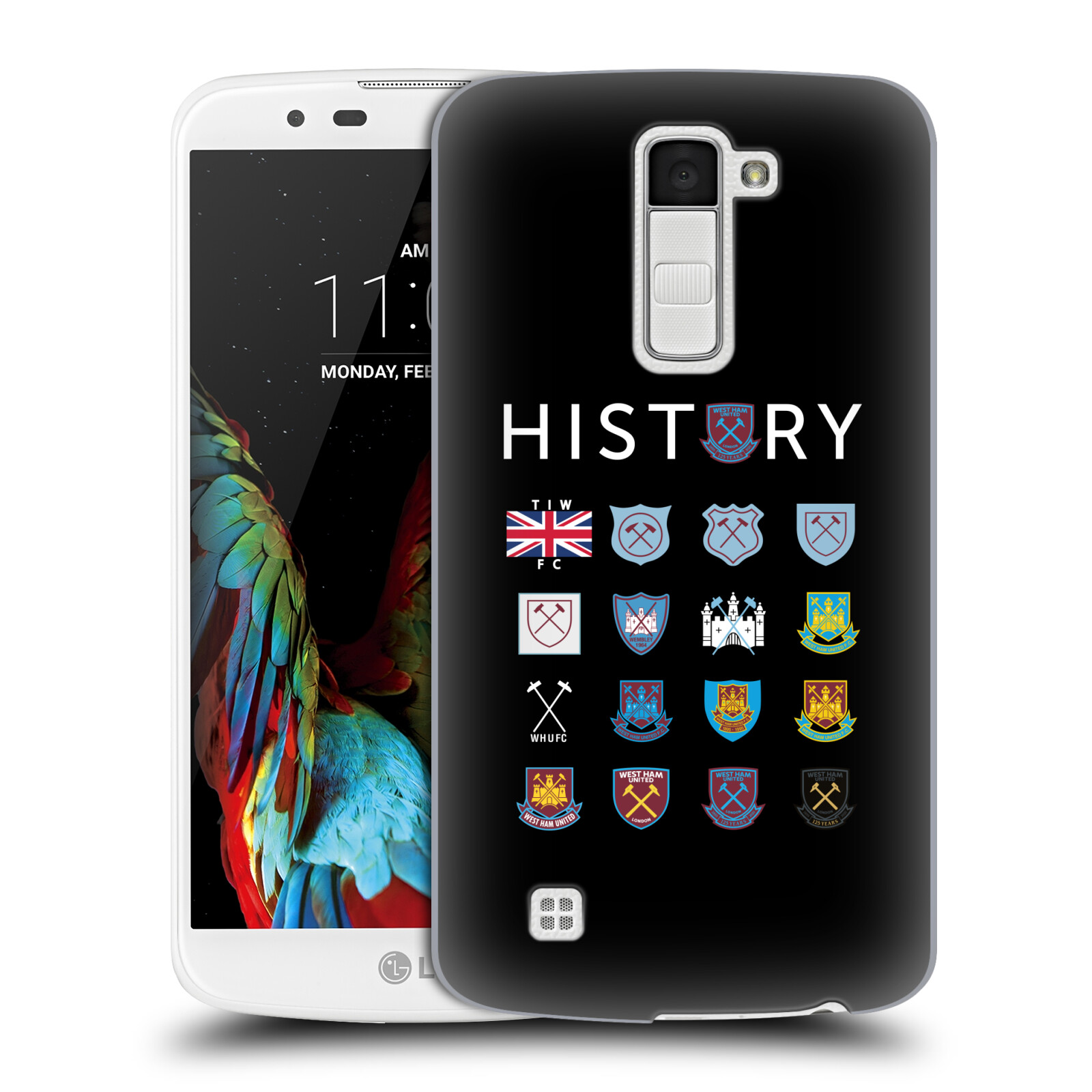 OFFICIAL WEST HAM UNITED FC CREST HISTORY HARD BACK CASE FOR LG PHONES 3 - Imagen 8 de 12