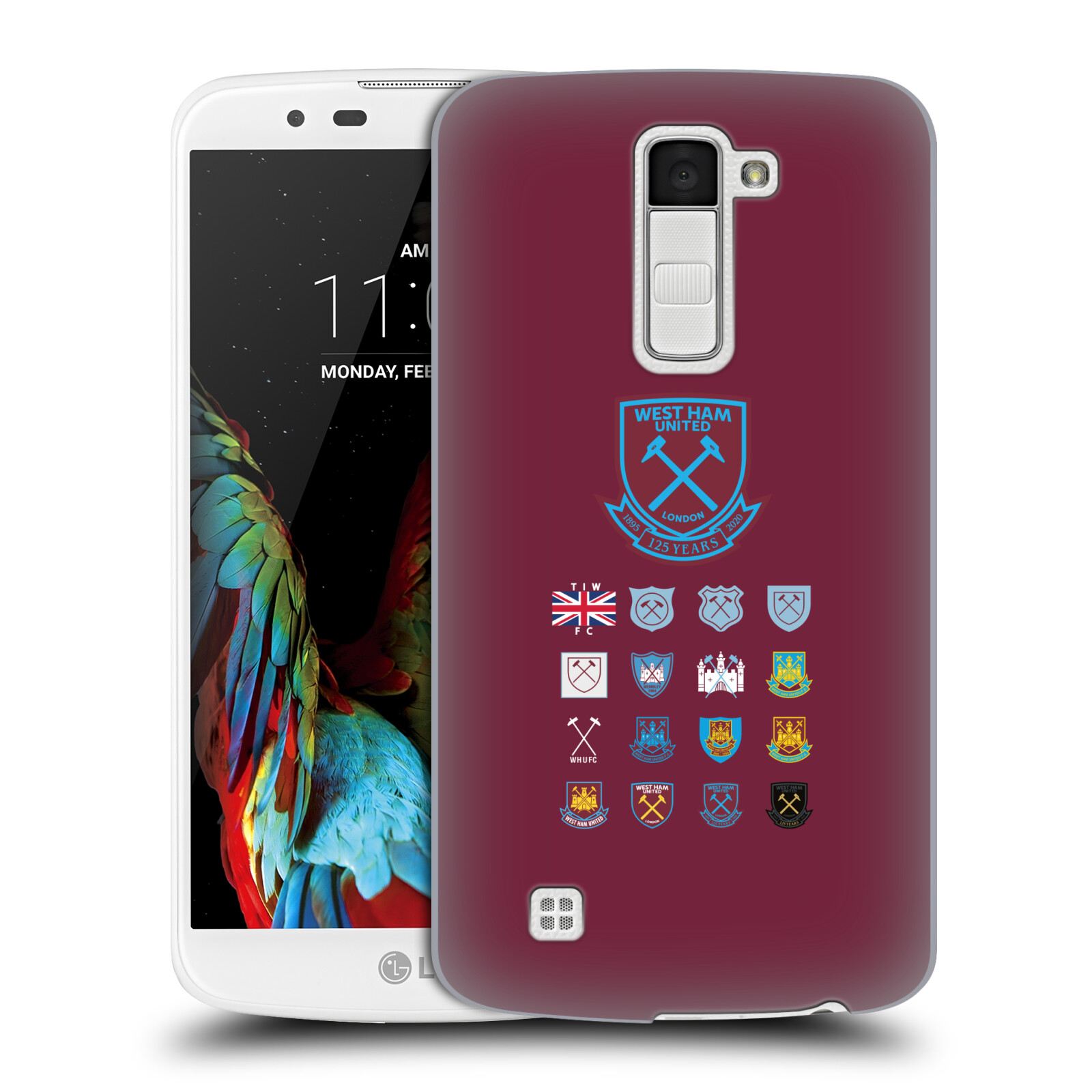 OFFICIAL WEST HAM UNITED FC CREST HISTORY HARD BACK CASE FOR LG PHONES 3 - Imagen 9 de 12
