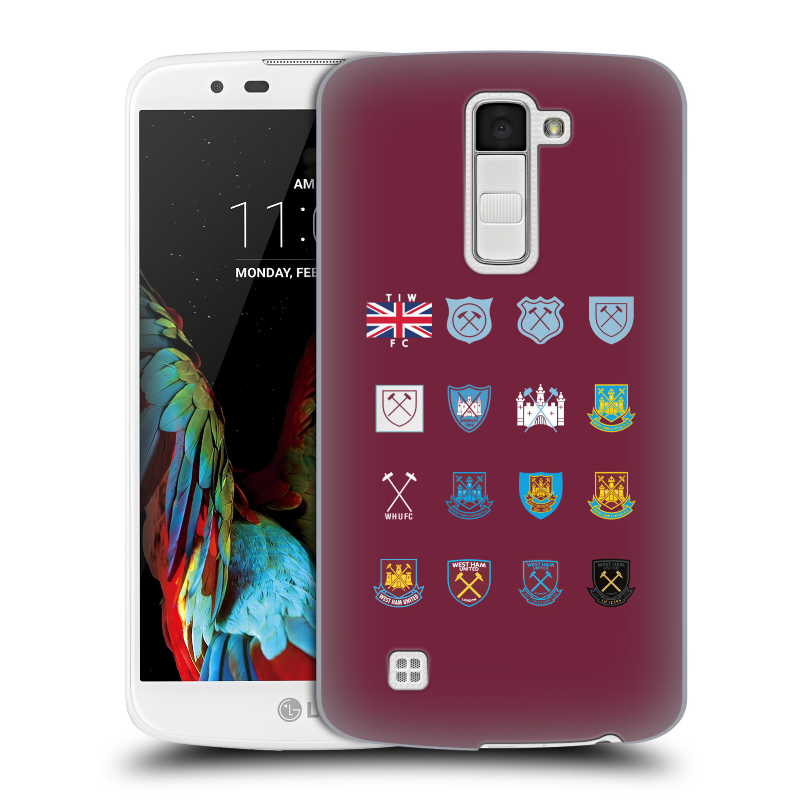 OFFICIAL WEST HAM UNITED FC CREST HISTORY HARD BACK CASE FOR LG PHONES 3 - Imagen 10 de 12