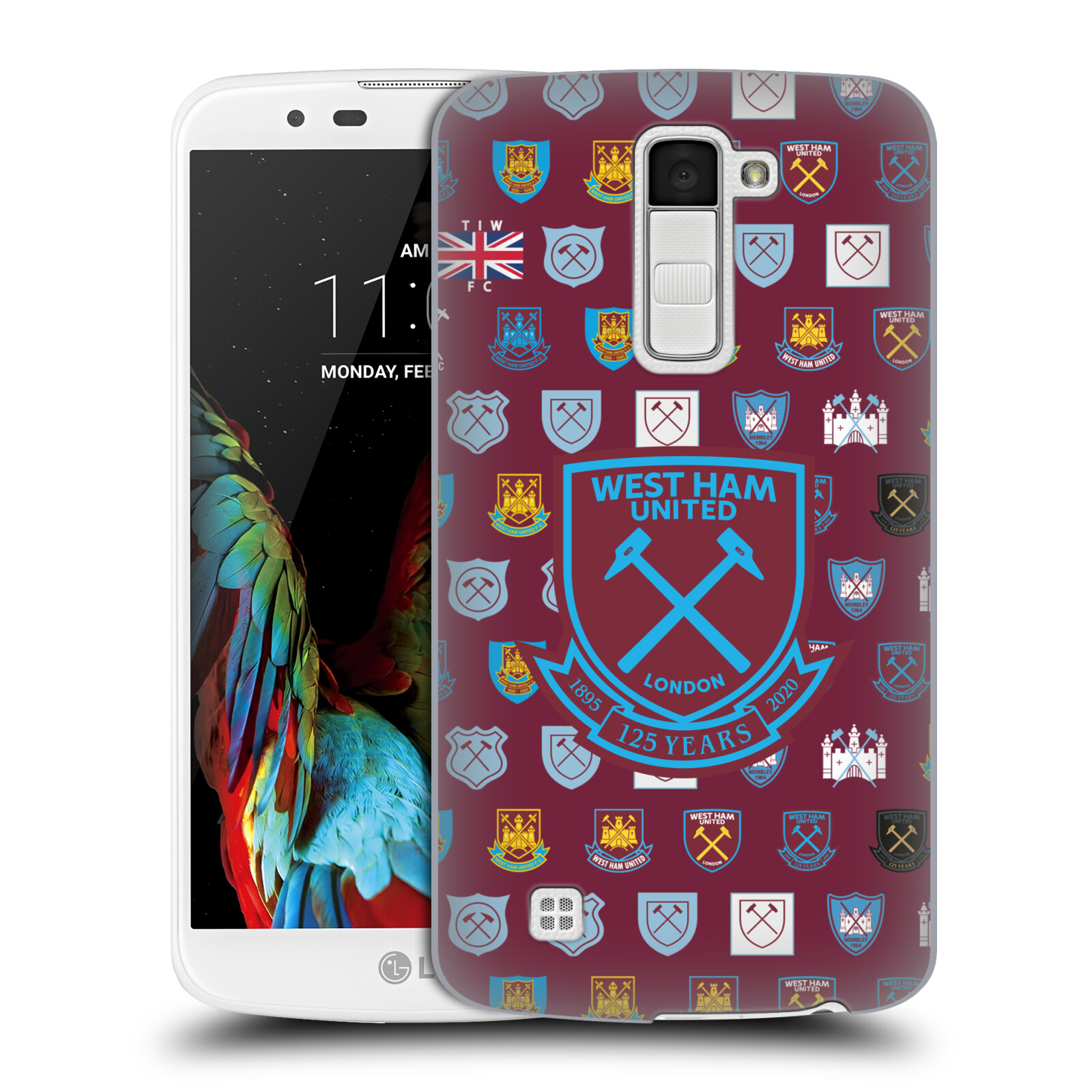 OFFICIAL WEST HAM UNITED FC CREST HISTORY HARD BACK CASE FOR LG PHONES 3 - Imagen 12 de 12