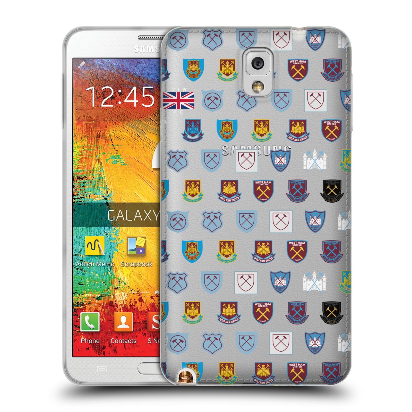 OFFICIAL WEST HAM UNITED FC CREST HISTORY SOFT GEL CASE FOR SAMSUNG PHONES 2 - Picture 8 of 8