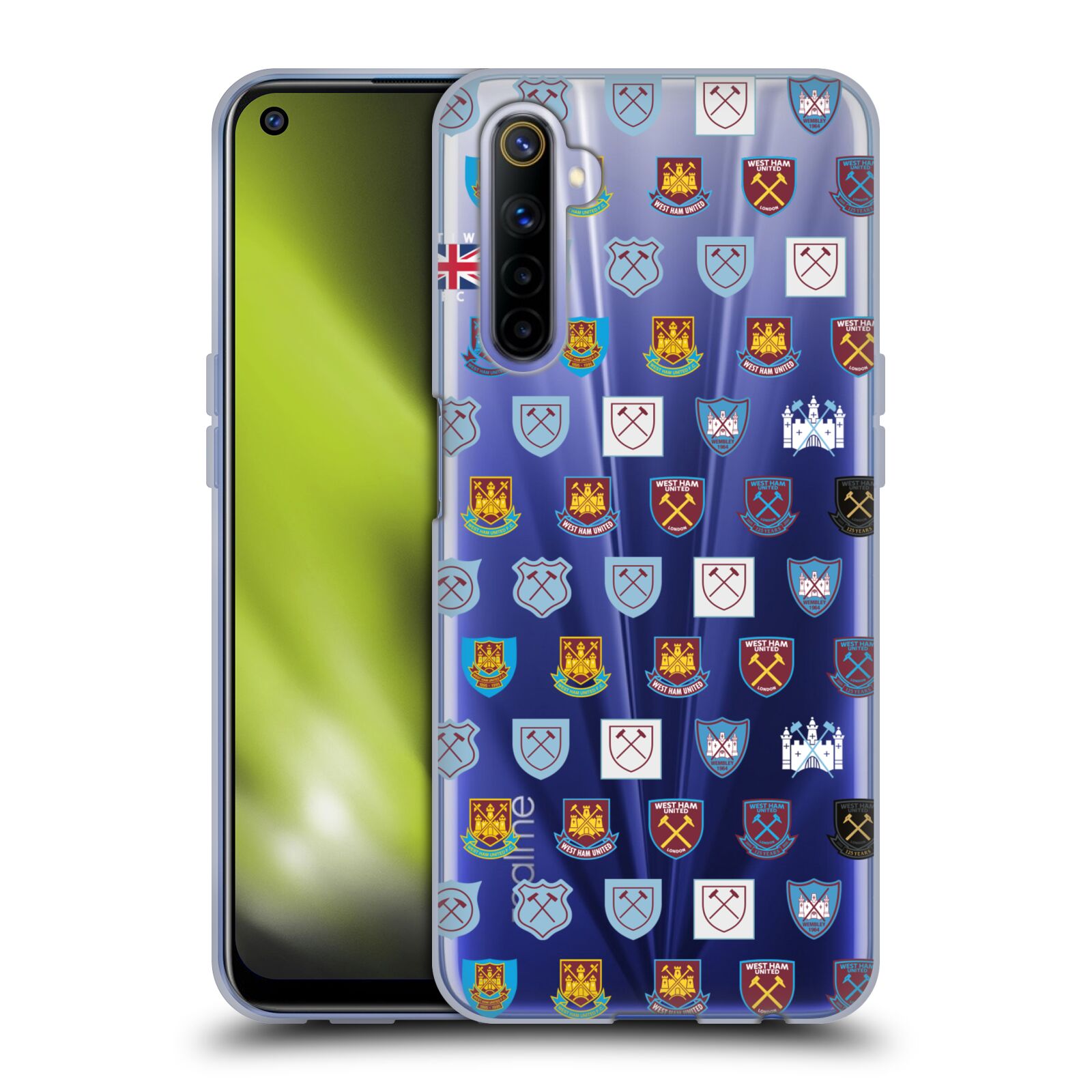 OFFICIAL WEST HAM UNITED FC CREST HISTORY SOFT GEL CASE FOR REALME PHONES - Picture 8 of 8