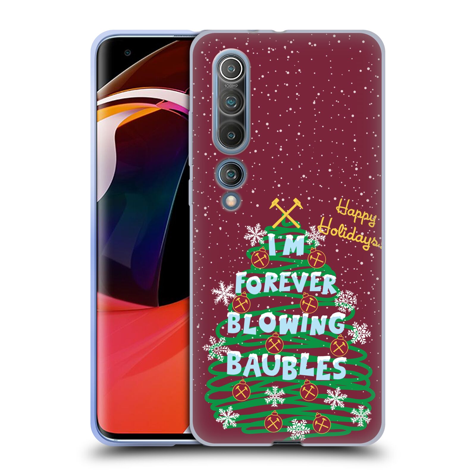 OFFICIAL WEST HAM UNITED FC CHRISTMAS SOFT GEL CASE FOR XIAOMI REDMI PHONES - Picture 10 of 12