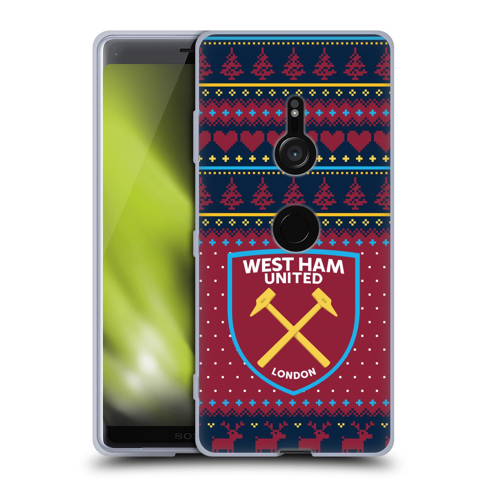 FUNDA OFICIAL WEST HAM UNITED FC NAVIDAD GEL SUAVE PARA TELÉFONOS SONY 1 - Imagen 9 de 12