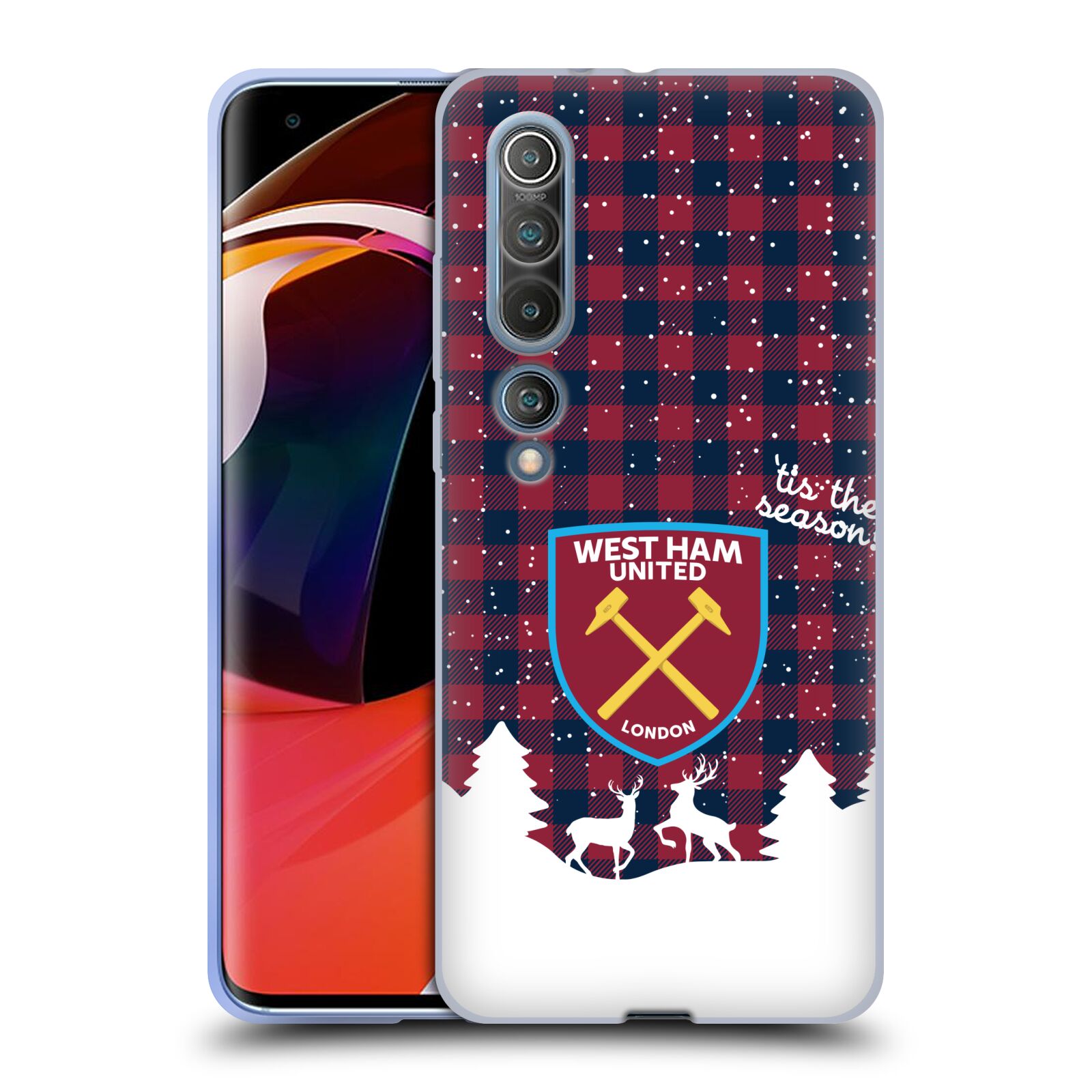 OFFICIAL WEST HAM UNITED FC CHRISTMAS SOFT GEL CASE FOR XIAOMI REDMI PHONES - Picture 12 of 12