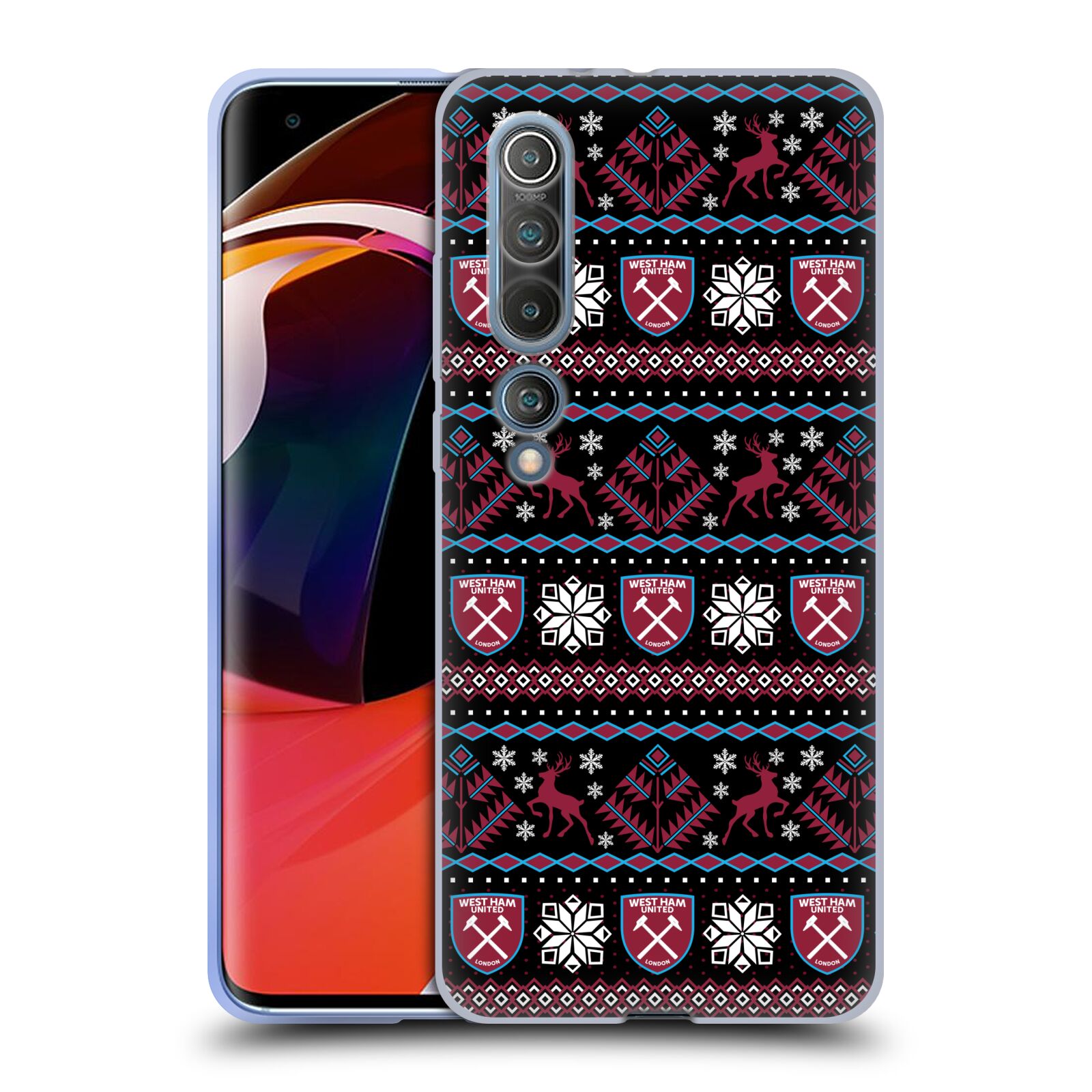 OFFICIAL WEST HAM UNITED FC CHRISTMAS SOFT GEL CASE FOR XIAOMI REDMI PHONES - Picture 8 of 12