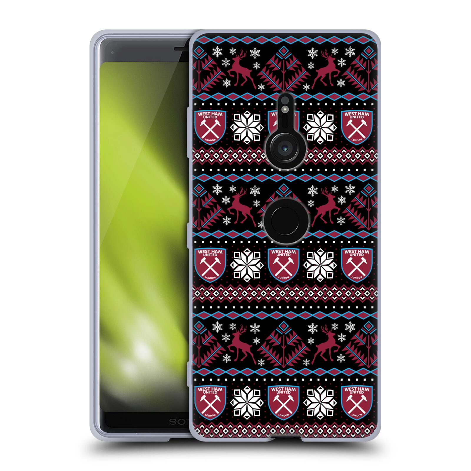 FUNDA OFICIAL WEST HAM UNITED FC NAVIDAD GEL SUAVE PARA TELÉFONOS SONY 1 - Imagen 8 de 12