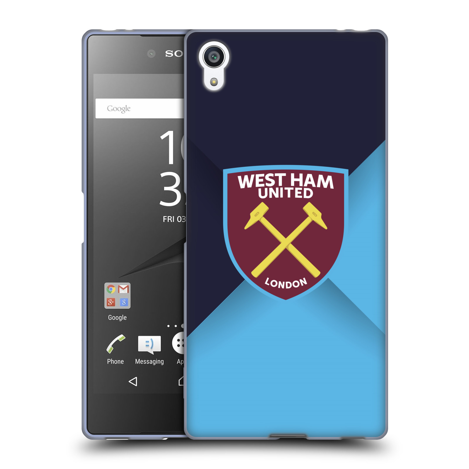 OFFICIAL WEST HAM UNITED FC CREST SOFT GEL CASE FOR SONY PHONES 2 - Picture 8 of 14