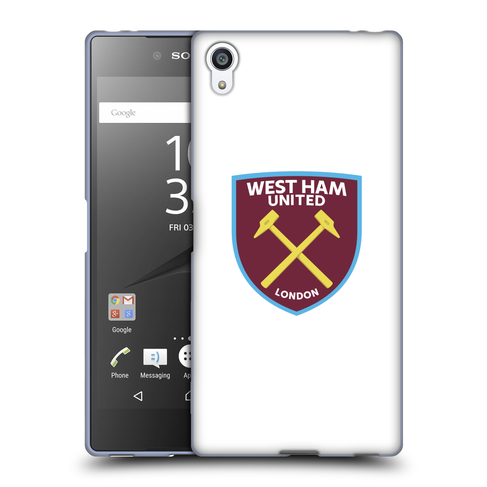 OFFICIAL WEST HAM UNITED FC CREST SOFT GEL CASE FOR SONY PHONES 2 - Picture 10 of 14