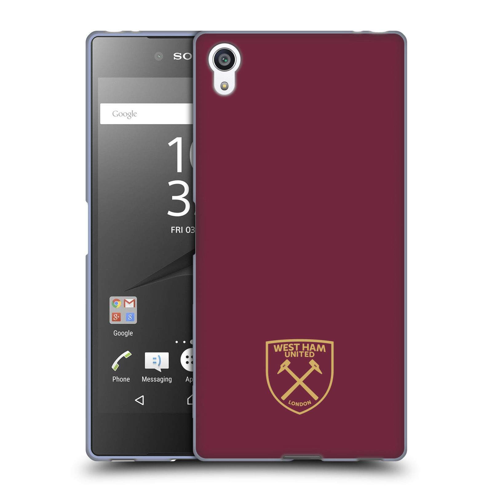 OFFICIAL WEST HAM UNITED FC CREST SOFT GEL CASE FOR SONY PHONES 2 - Picture 11 of 14