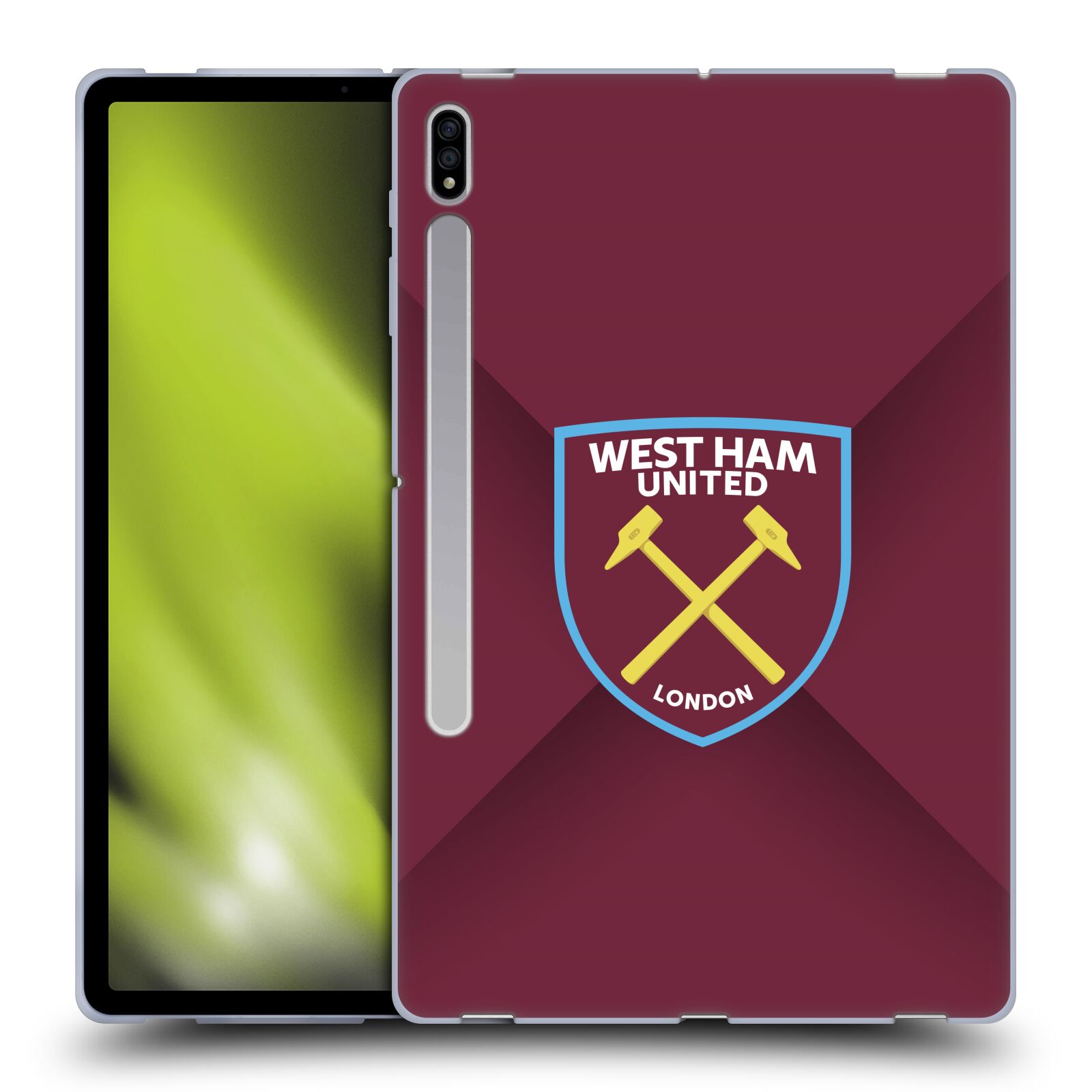 OFFICIAL WEST HAM UNITED FC CREST SOFT GEL CASE FOR SAMSUNG TABLETS 1 - Picture 12 of 14