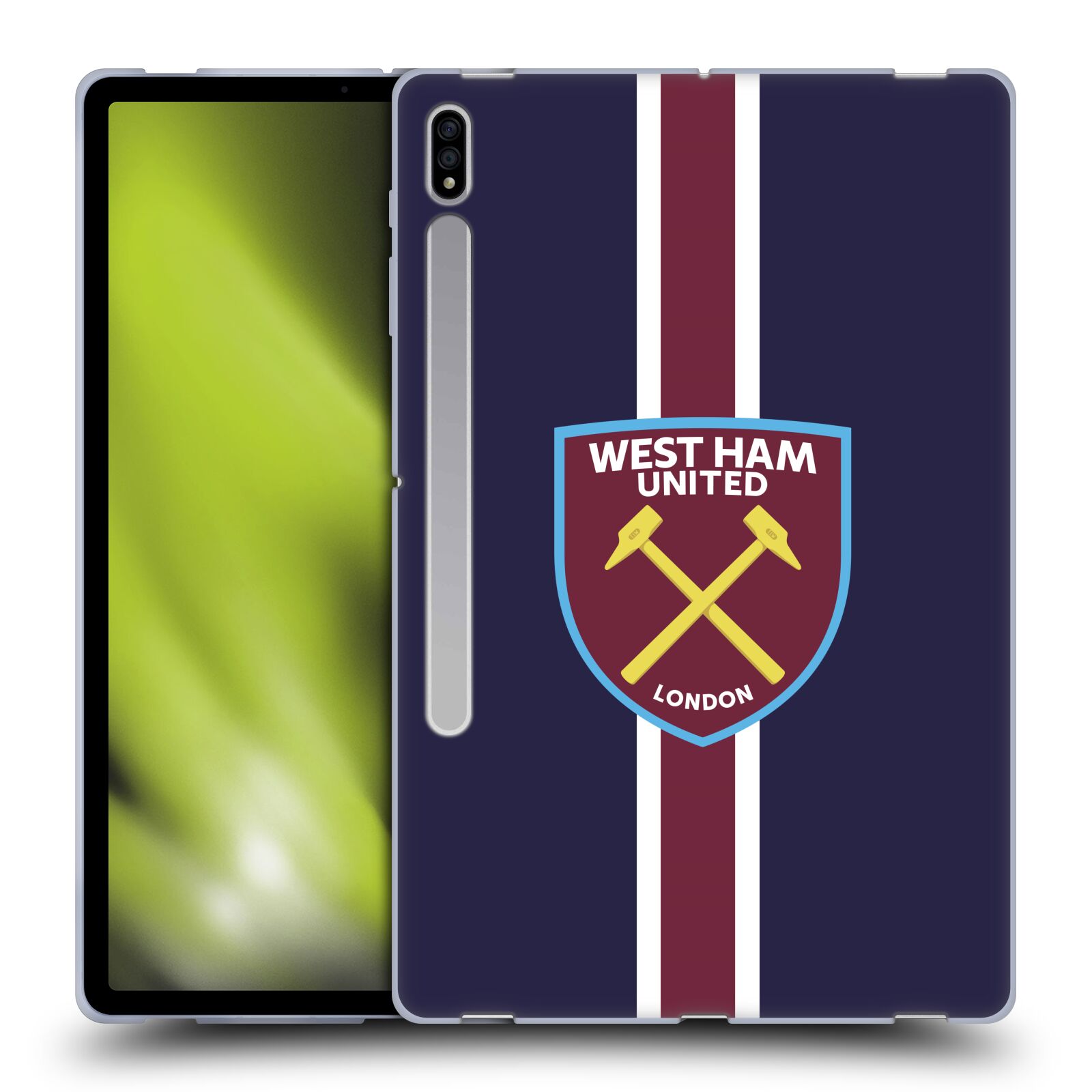 OFFICIAL WEST HAM UNITED FC CREST SOFT GEL CASE FOR SAMSUNG TABLETS 1 - Picture 13 of 14