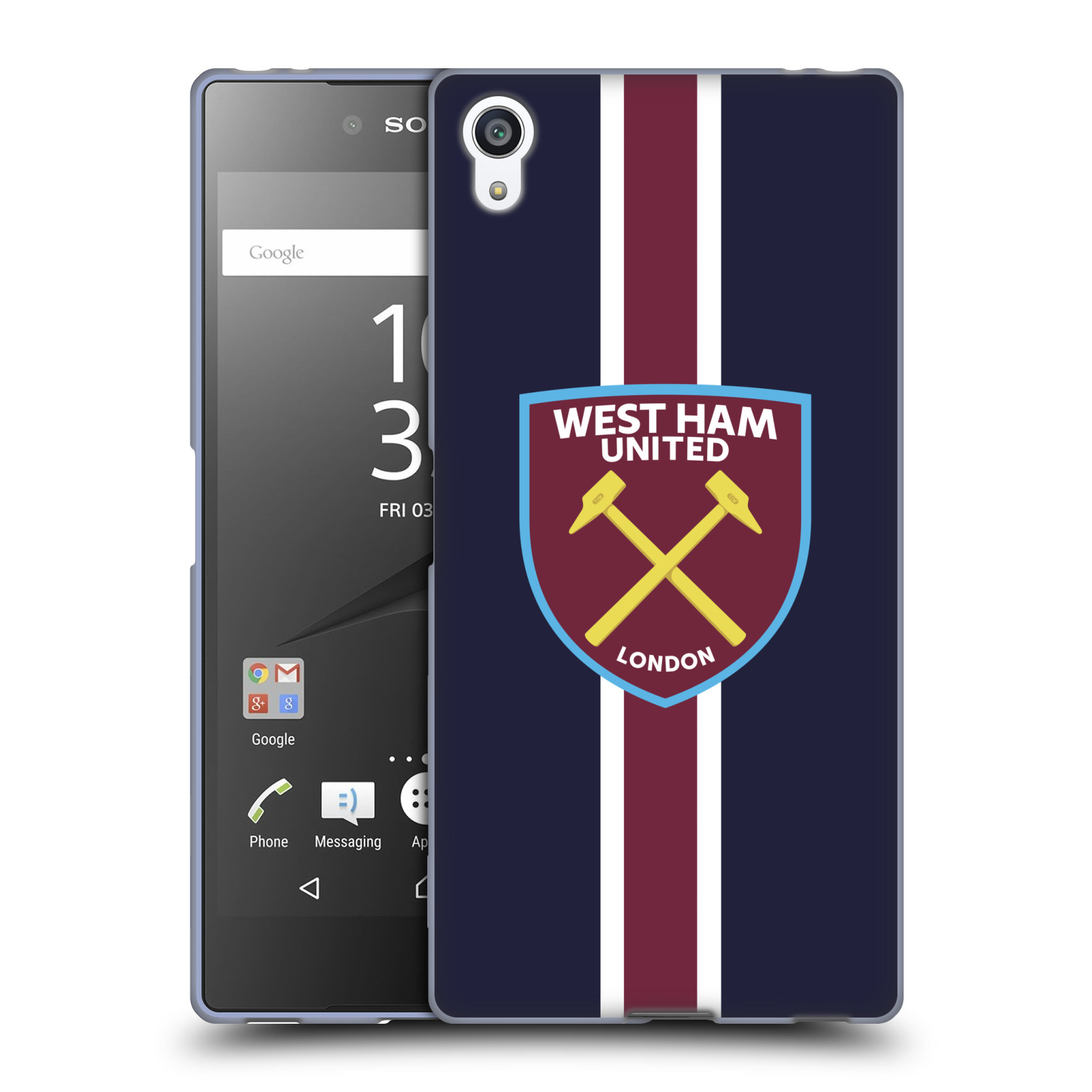 OFFICIAL WEST HAM UNITED FC CREST SOFT GEL CASE FOR SONY PHONES 2 - Picture 13 of 14