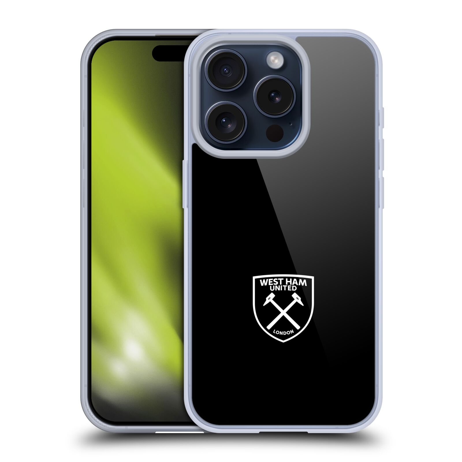 OFFICIAL WEST HAM UNITED FC CREST SOFT GEL CASE FOR APPLE iPHONE PHONES - Picture 14 of 14