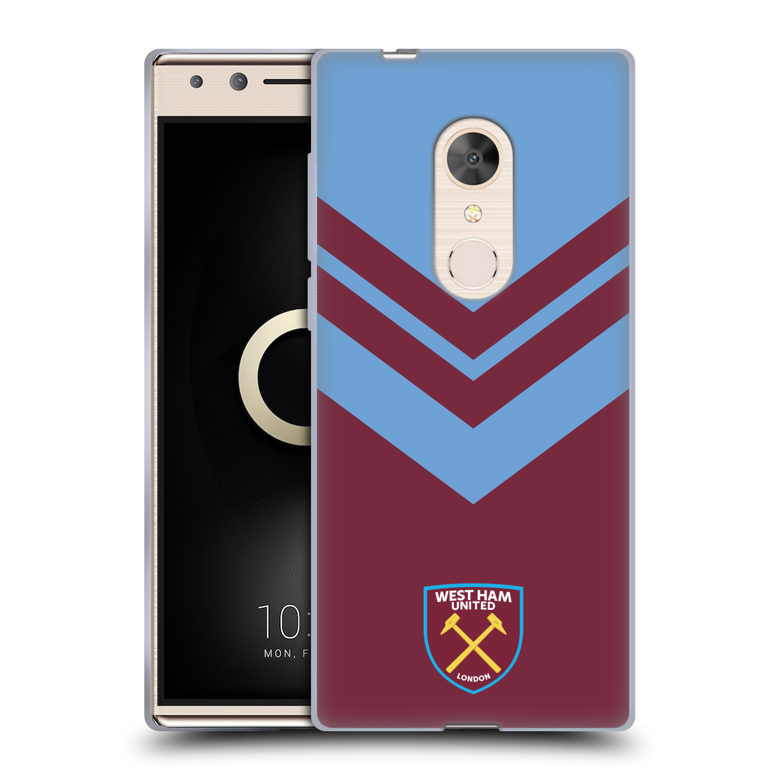 OFFICIAL WEST HAM UNITED FC 2018/19 CREST SOFT GEL CASE FOR ALCATEL PHONES - 第 8/15 張圖片