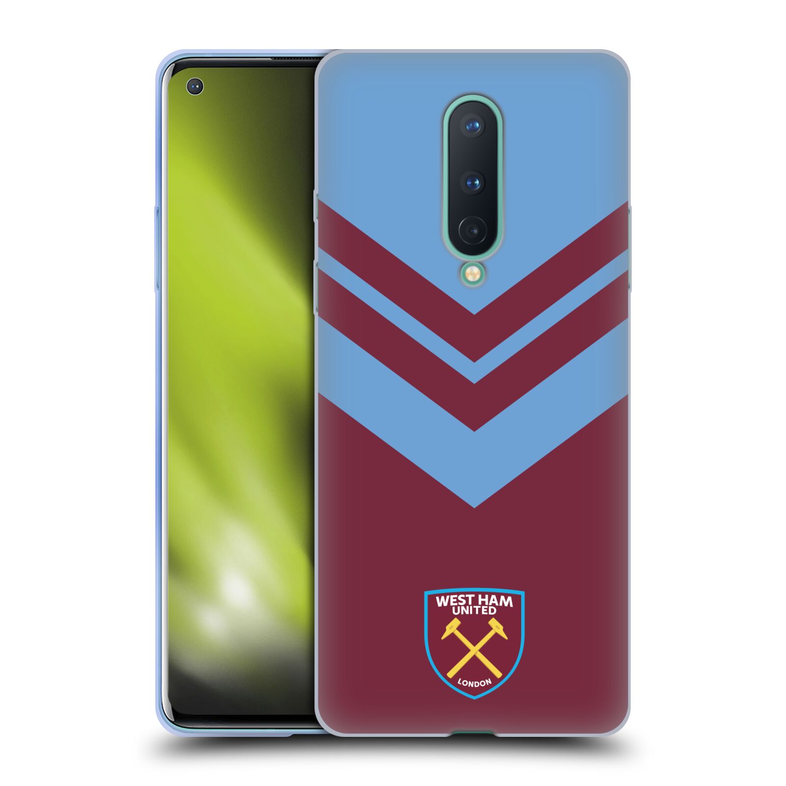 FUNDA DE GEL OFICIAL WEST HAM UNITED FC CREST GRAPHICS PARA TELÉFONOS GOOGLE ONEPLUS - Imagen 8 de 16