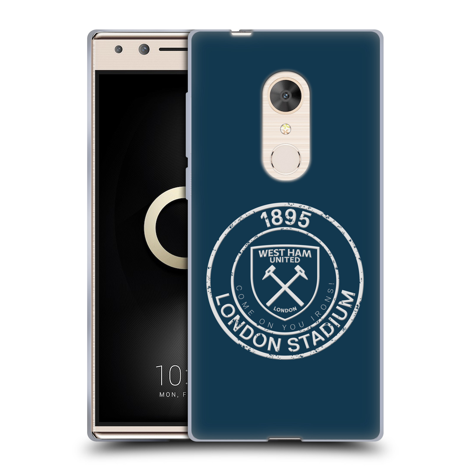 OFFICIAL WEST HAM UNITED FC 2018/19 CREST SOFT GEL CASE FOR ALCATEL PHONES - 第 10/15 張圖片