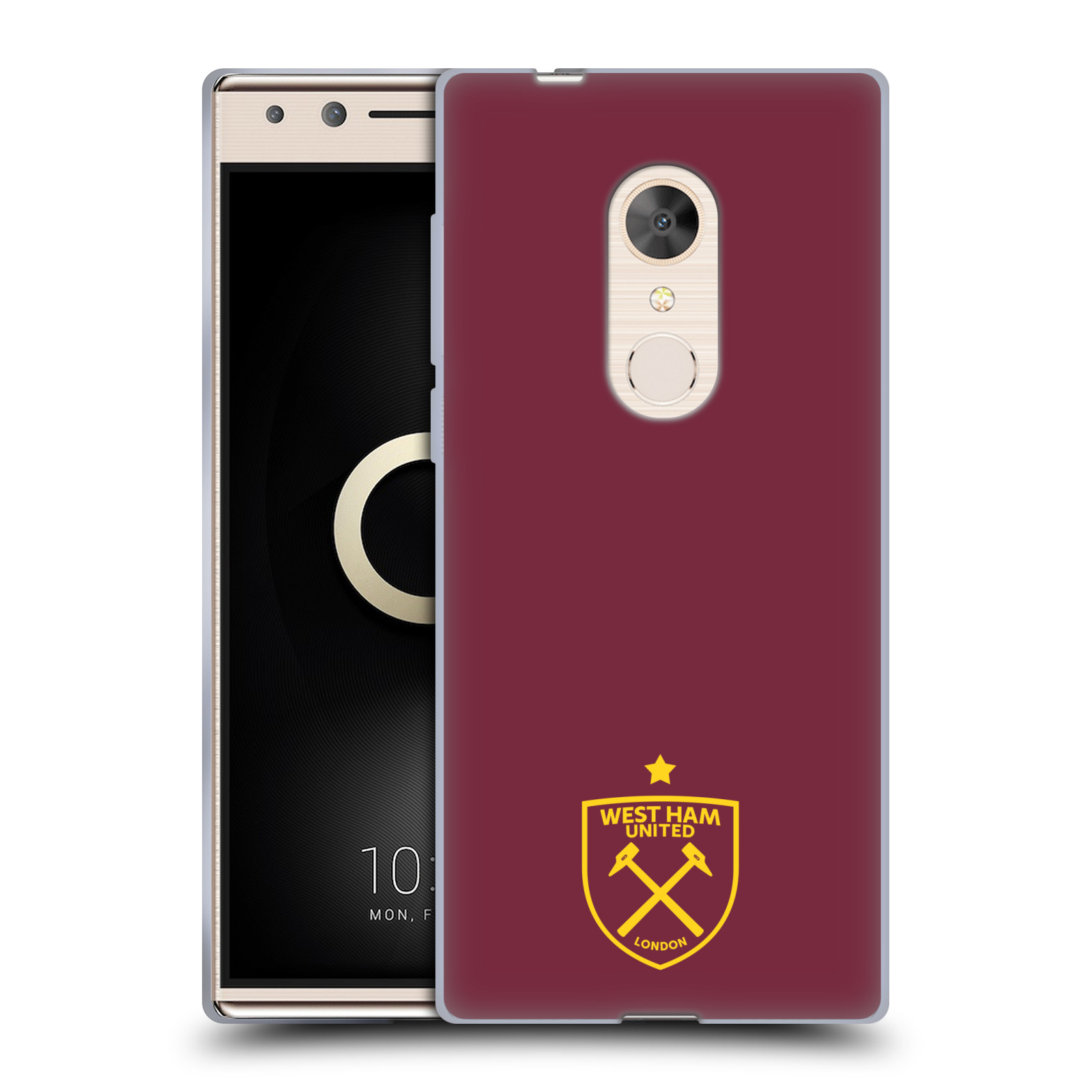 OFFICIAL WEST HAM UNITED FC 2018/19 CREST SOFT GEL CASE FOR ALCATEL PHONES - 第 12/15 張圖片