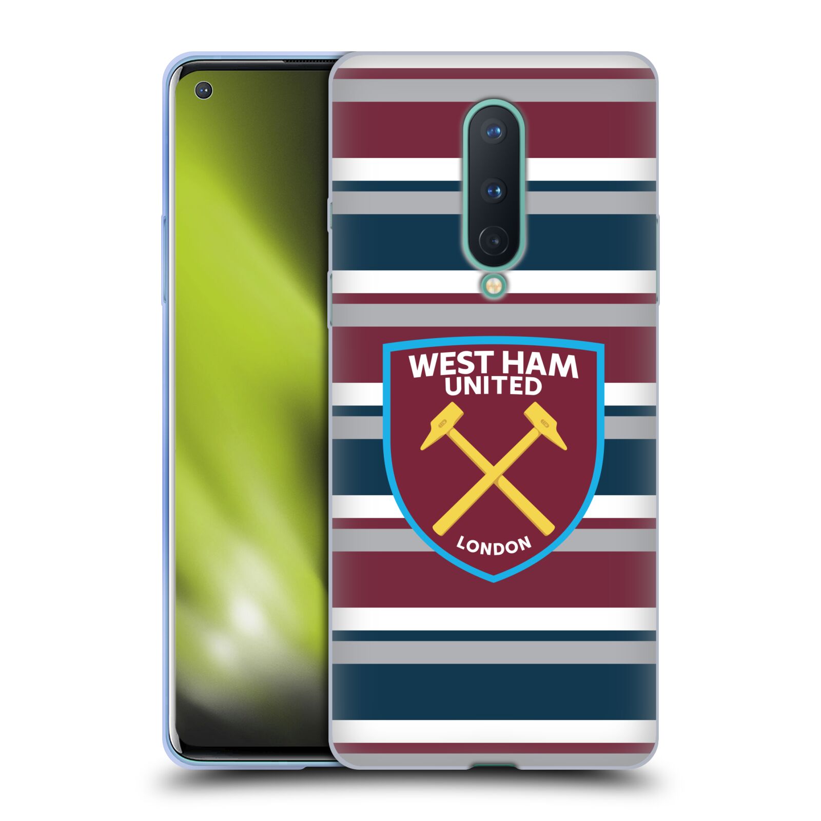 FUNDA DE GEL OFICIAL WEST HAM UNITED FC CREST GRAPHICS PARA TELÉFONOS GOOGLE ONEPLUS - Imagen 15 de 16