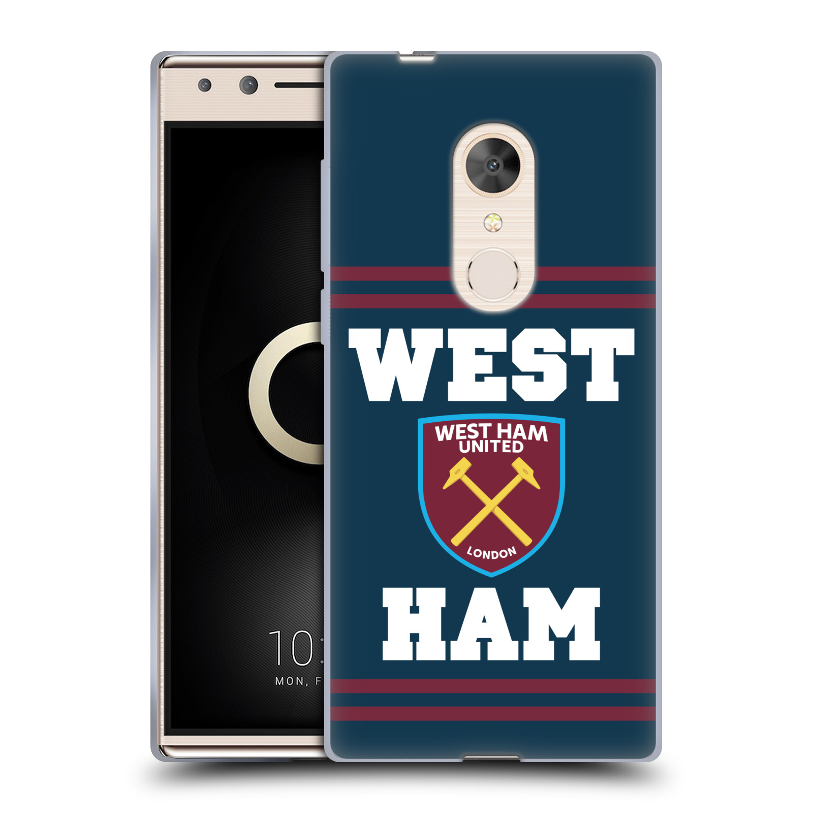 OFFICIAL WEST HAM UNITED FC 2018/19 CREST SOFT GEL CASE FOR ALCATEL PHONES - 第 15/15 張圖片