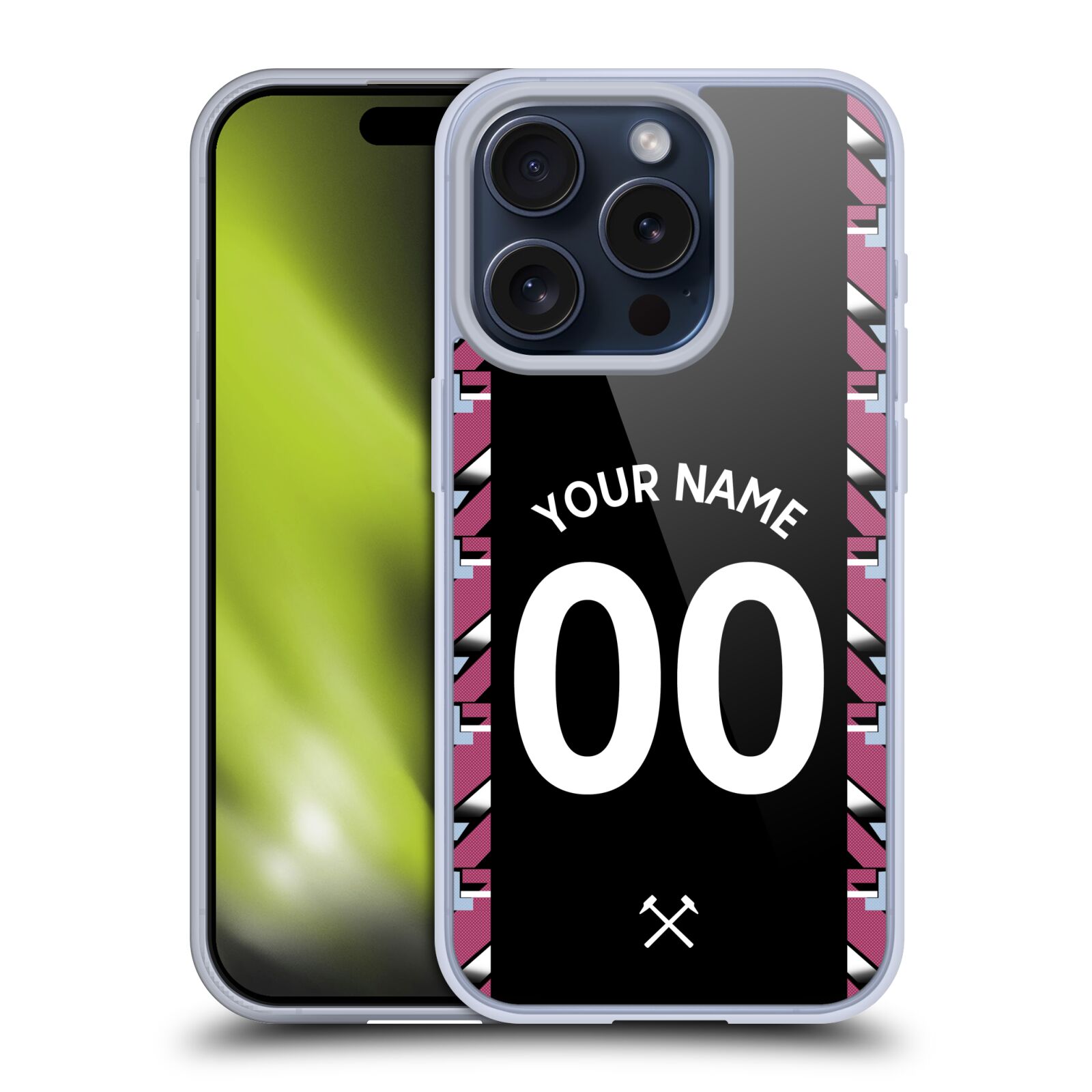 CUSTOM WEST HAM UNITED FC 2022/23 KIT ÉTUI COQUE EN GEL POUR APPLE iPHONE PHONES - Photo 9 sur 9