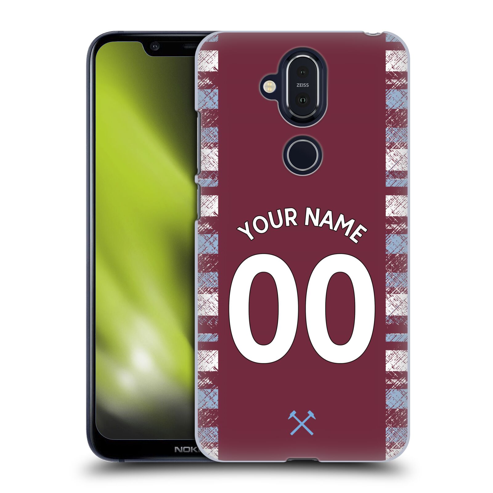 FUNDA TRASERA PERSONALIZADA WEST HAM UNITED FC 2022/23 KIT PARA TELÉFONOS NOKIA 1 - Imagen 9 de 9