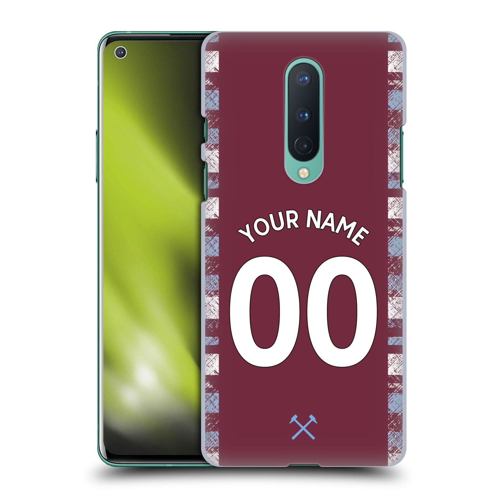 CUSTOM PERSONALISED WEST HAM UNITED FC 2022/23 KIT CASE FOR ONEPLUS ASUS AMAZON - 第 9/9 張圖片