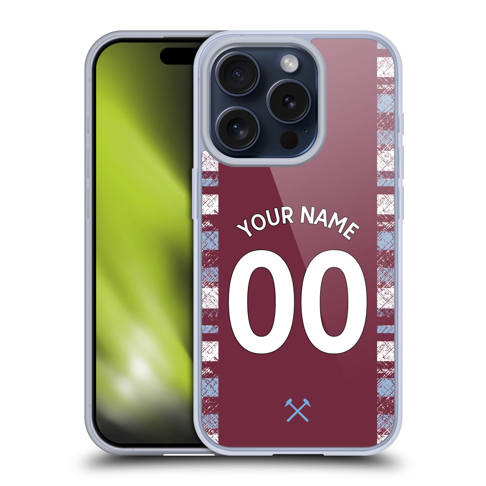 CUSTOM WEST HAM UNITED FC 2022/23 KIT ÉTUI COQUE EN GEL POUR APPLE iPHONE PHONES - Photo 8 sur 9