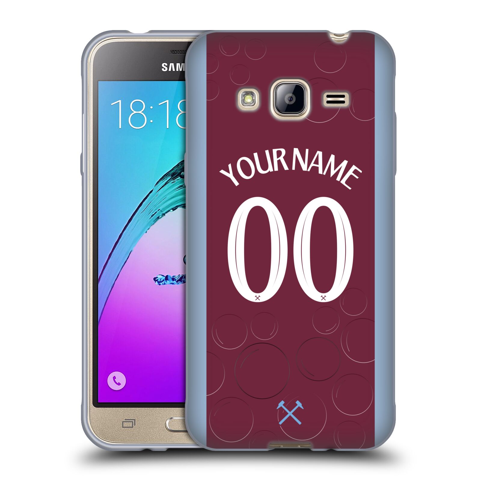 KIT DE GEL PERSONALIZADO WEST HAM UNITED FC 2023/24 PARA TELÉFONOS SAMSUNG 3 - Imagen 9 de 9