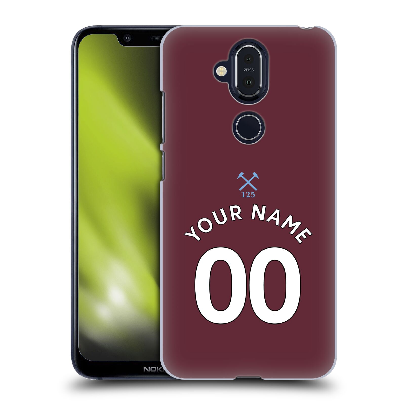 CUSTOM PERSONALISED WEST HAM UNITED FC 2020/21 KIT BACK CASE FOR NOKIA PHONES 1 - Imagen 8 de 8