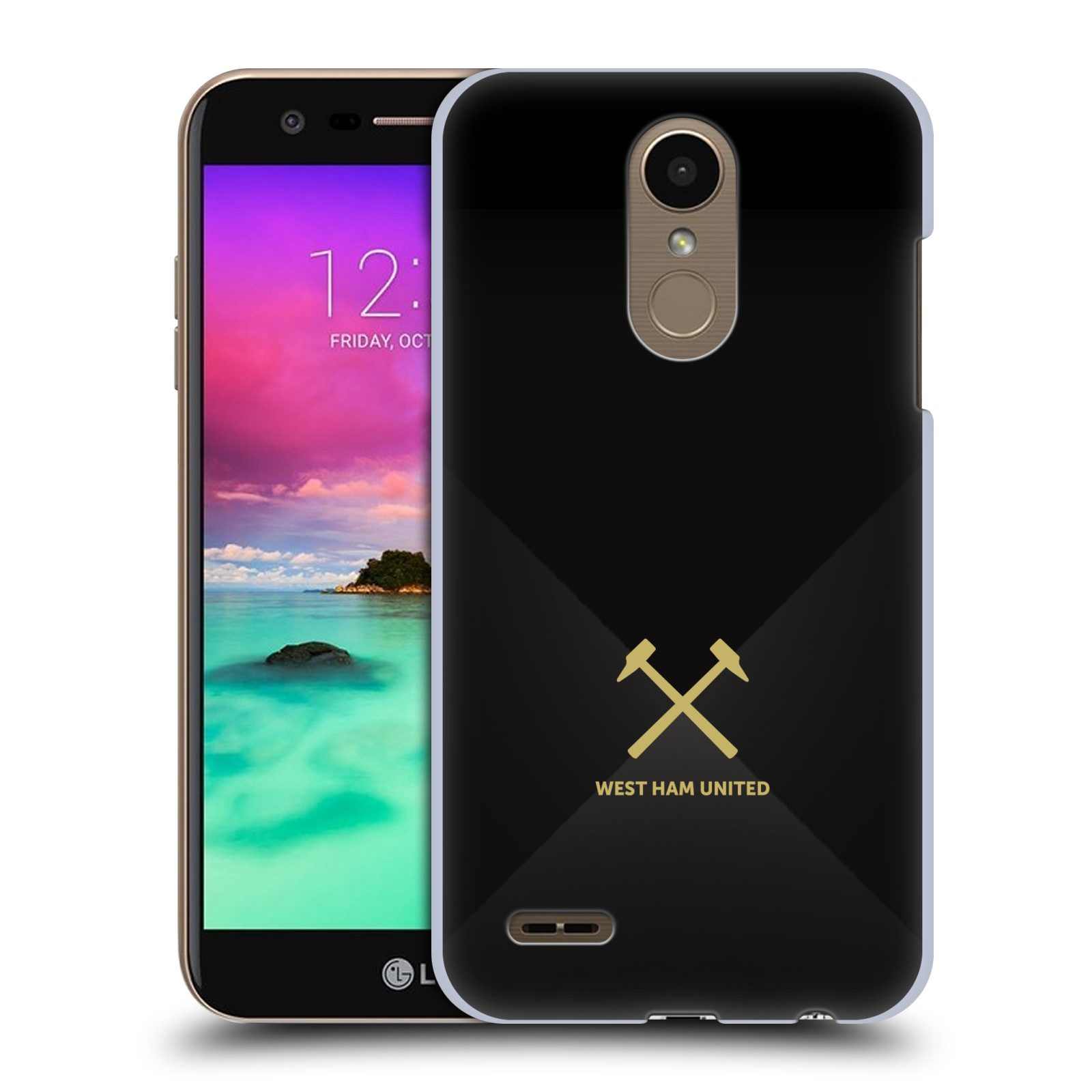 OFFICIAL WEST HAM UNITED FC HAMMER MARQUE KIT HARD BACK CASE FOR LG PHONES 1 - 第 8/11 張圖片
