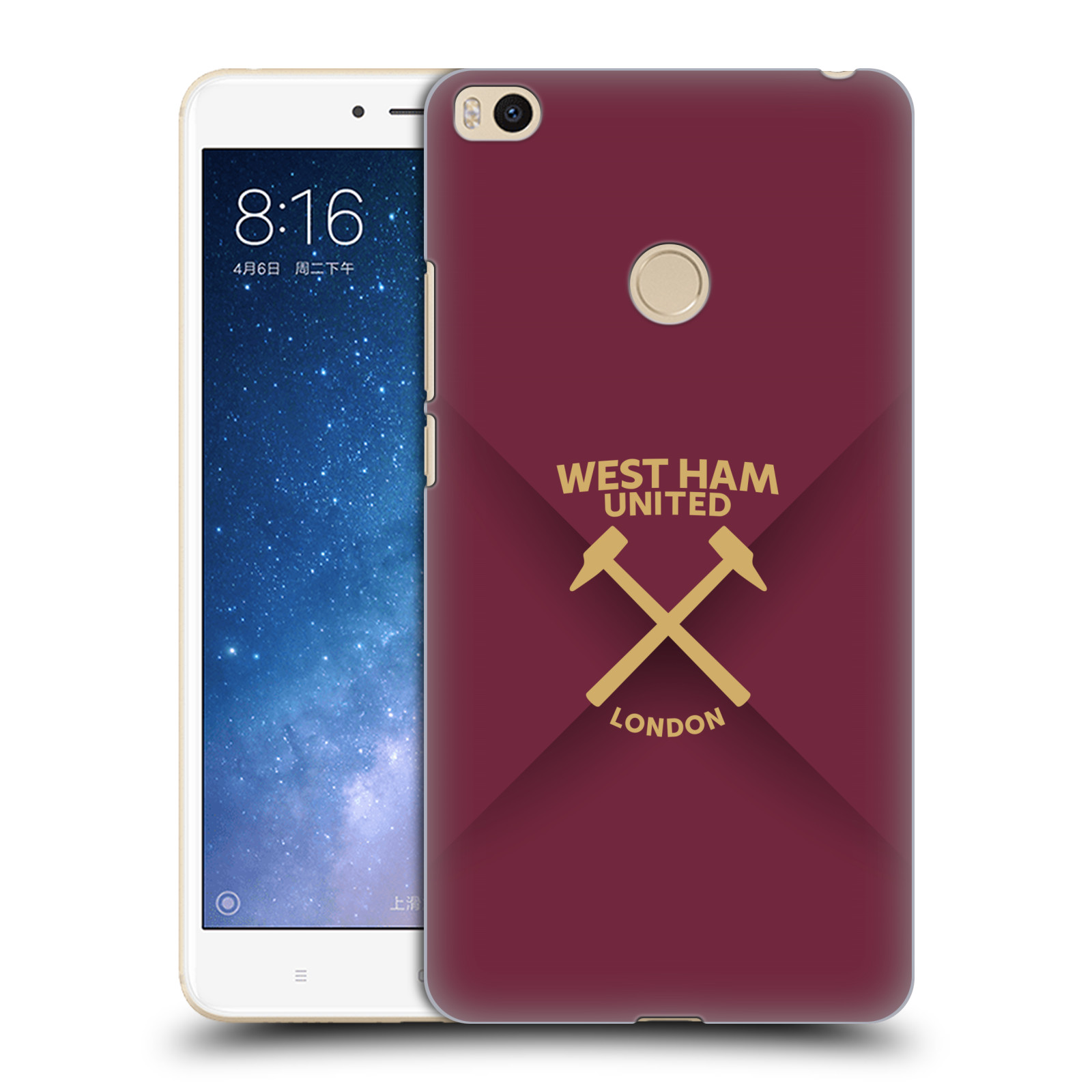 OFFICIAL WEST HAM UNITED FC HAMMER MARQUE KIT HARD BACK CASE FOR XIAOMI PHONES 2 - 第 10/11 張圖片