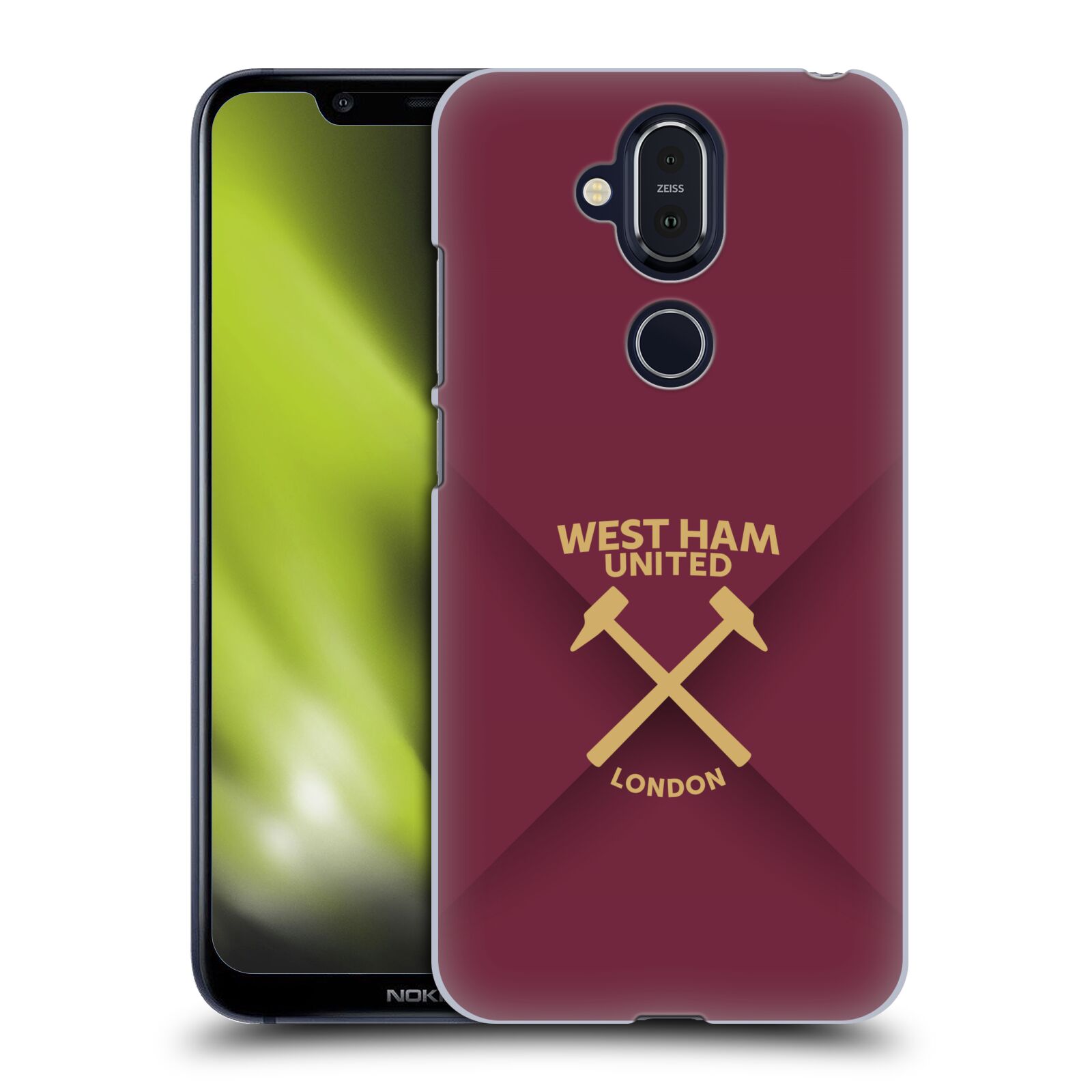 OFFICIAL WEST HAM UNITED FC HAMMER MARQUE KIT HARD BACK CASE FOR NOKIA PHONES 1 - 第 10/11 張圖片