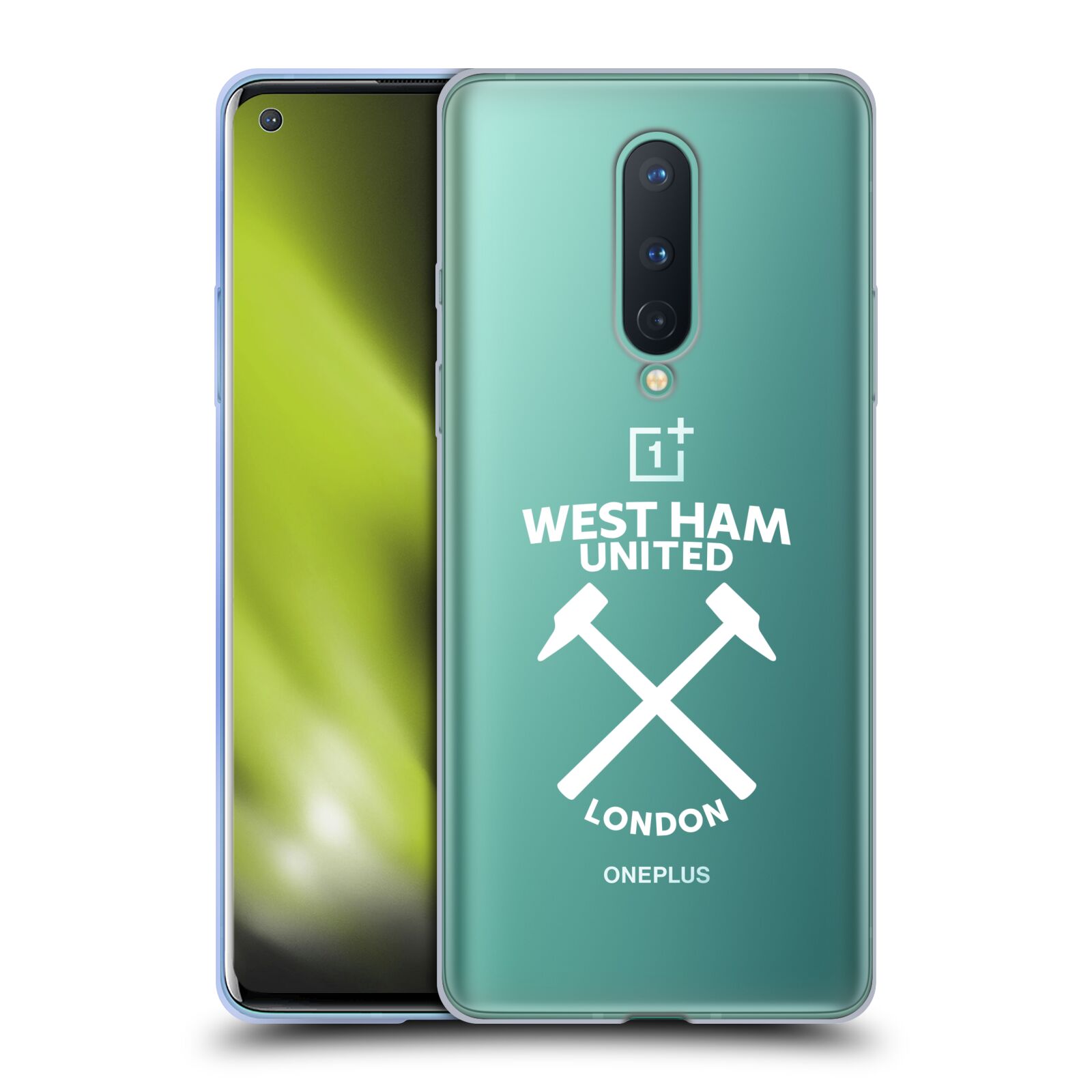 OFFICIAL WEST HAM UNITED FC HAMMER MARQUE KIT GEL CASE FOR AMAZON ASUS ONEPLUS - Picture 11 of 13