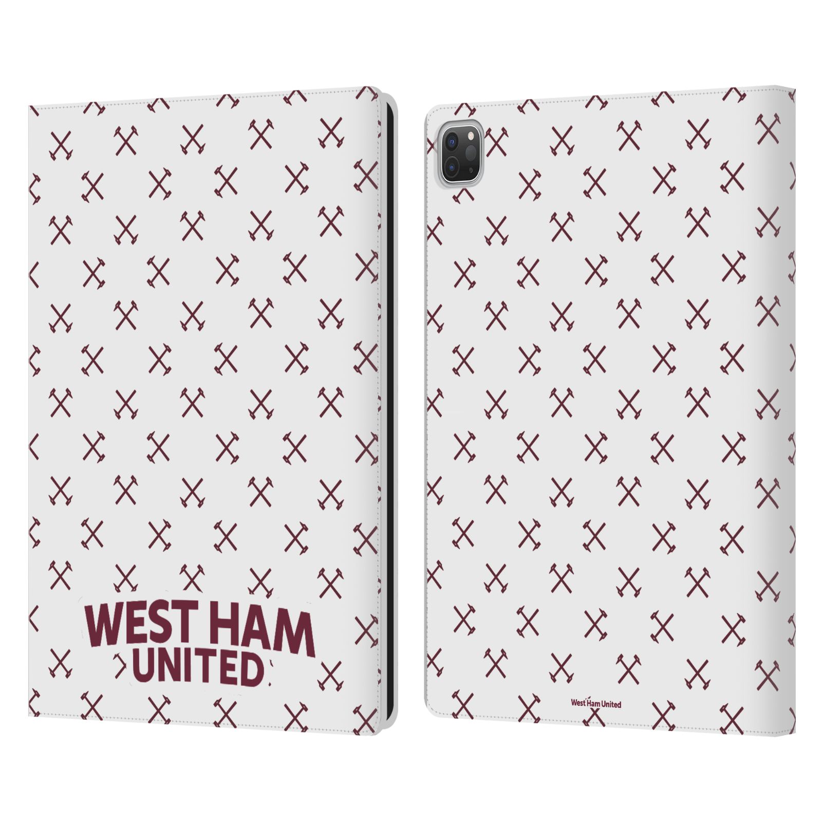 Official West Ham United FC Hammer Marque Kit Leather Book 