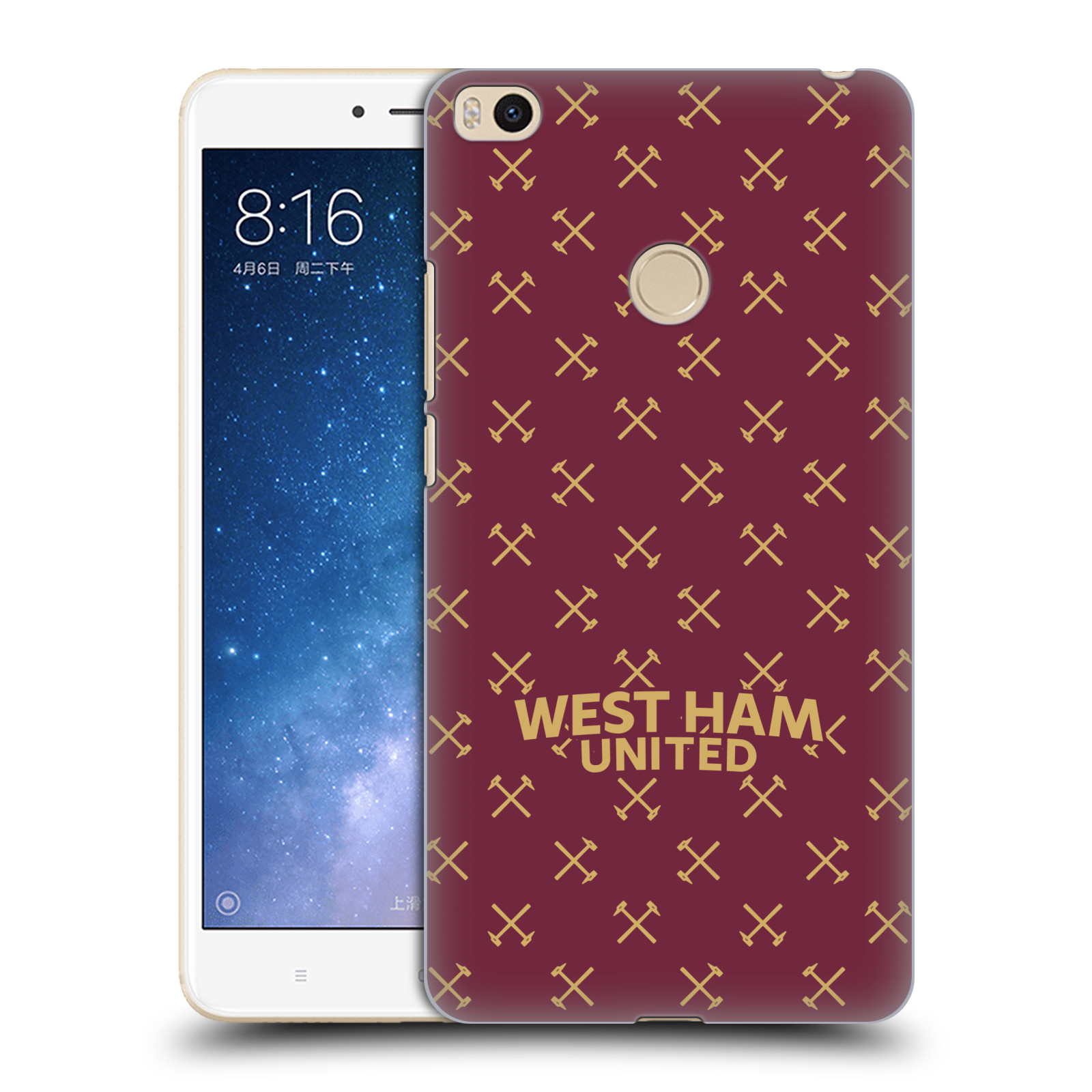 OFFICIAL WEST HAM UNITED FC HAMMER MARQUE KIT HARD BACK CASE FOR XIAOMI PHONES 2 - 第 11/11 張圖片
