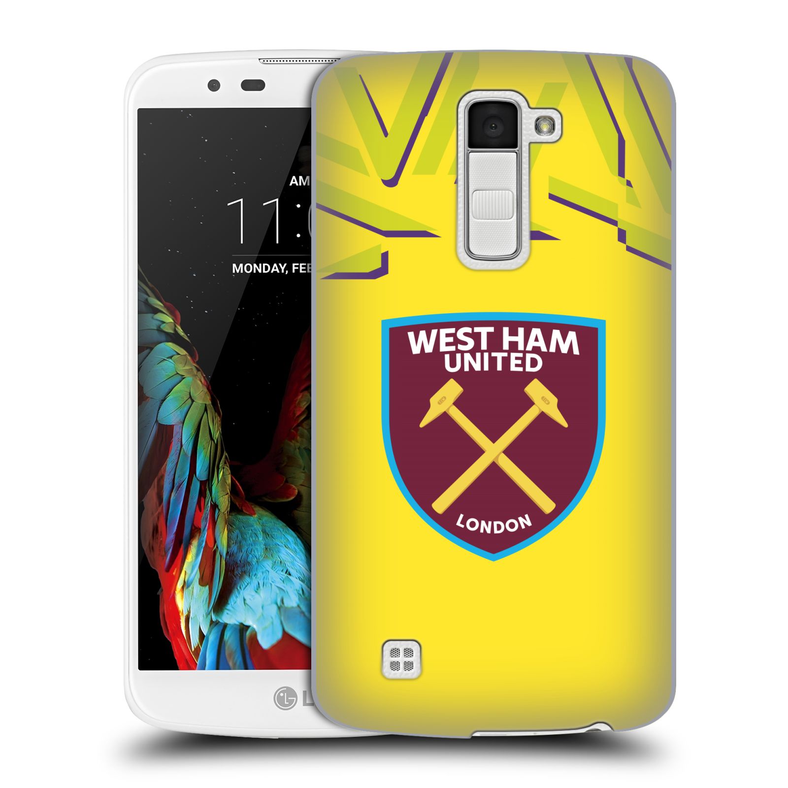OFFICIAL WEST HAM UNITED FC 2019/20 CREST KIT HARD BACK CASE FOR LG PHONES 3 - 第 9/13 張圖片