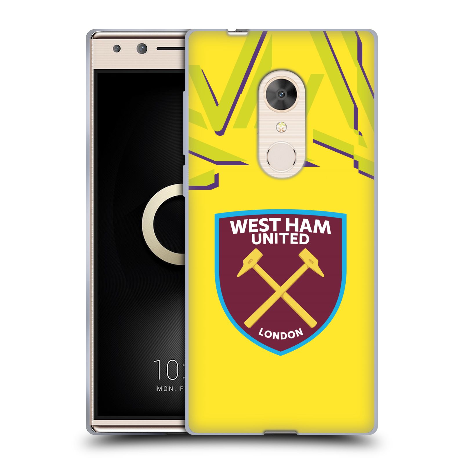 OFFICIAL WEST HAM UNITED FC 2019/20 CREST KIT SOFT GEL CASE FOR ALCATEL PHONES - 第 9/13 張圖片