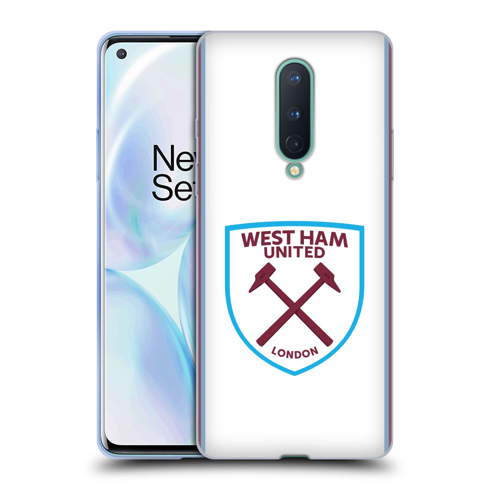 WEST HAM UNITED FC 2019/20 CREST KIT SOFT GEL CASE FOR AMAZON ASUS ONEPLUS - 第 8/13 張圖片